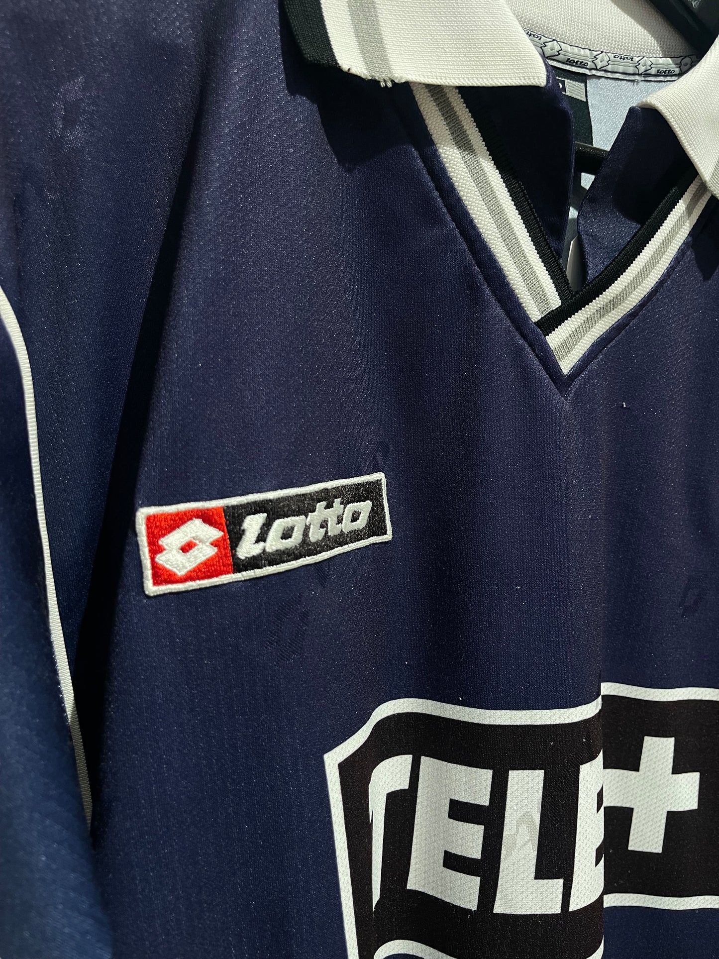 1999-2000 Juventus Away Shirt - Lotto - Tele+ Sponsor