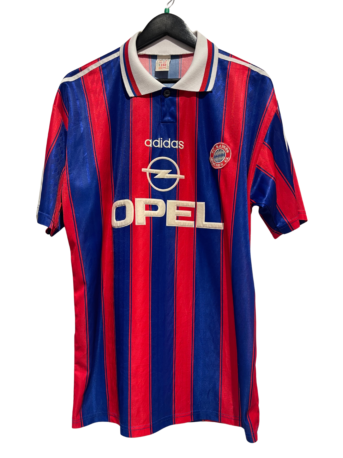 Bayern München 1995-97 Home Kit. #18 Klinsmann. (XL)