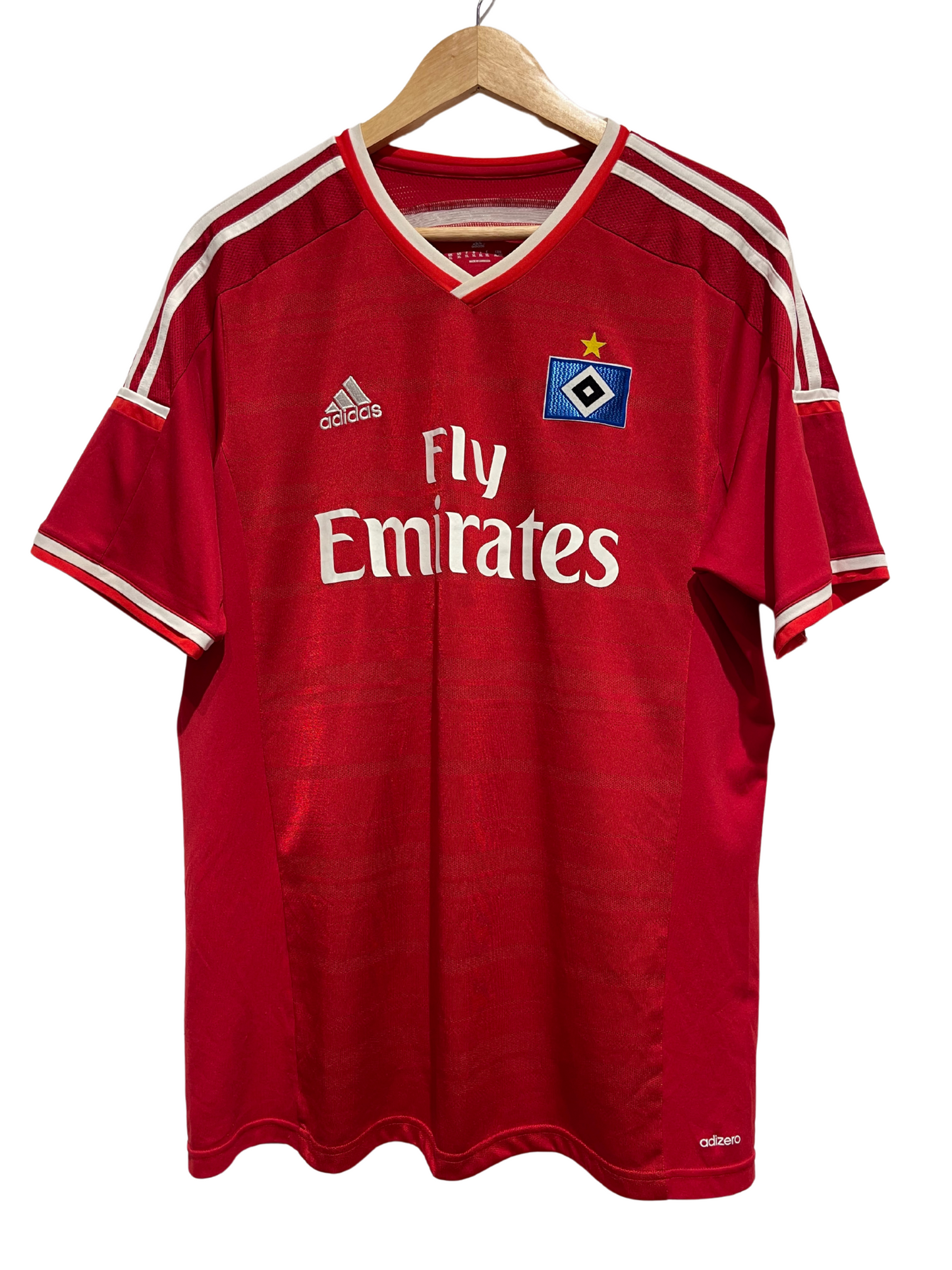 2013-2014 Hamburger SV Home Shirt - Fly Emirates Sponsor (XL)