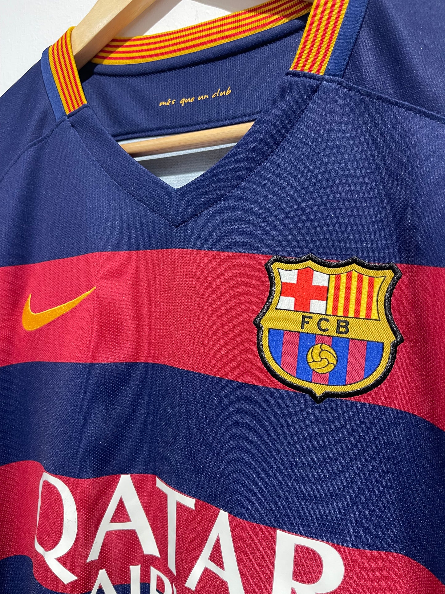 FC Barcelona 2015-16 Home Kit. #10 Messi (S)