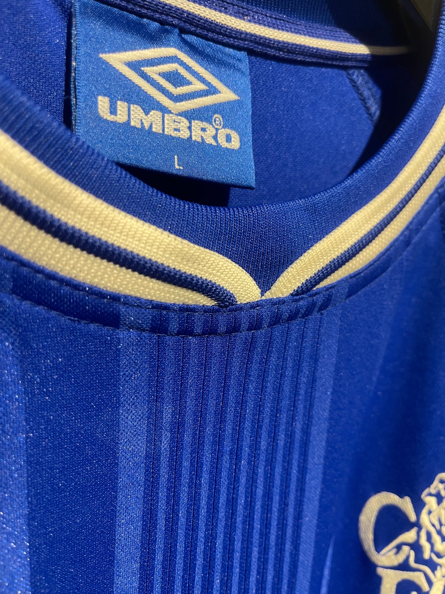 Chelsea 1999/2001 Home Kit. (#9 Hasselbaink) (L)