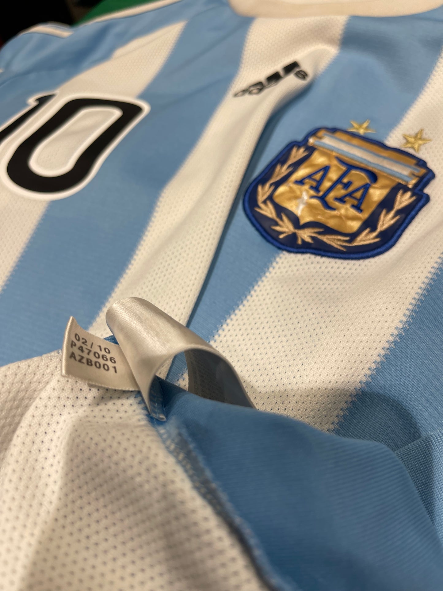 Argentina 2010 Home Kit. #10 Messi 🐐 (M)