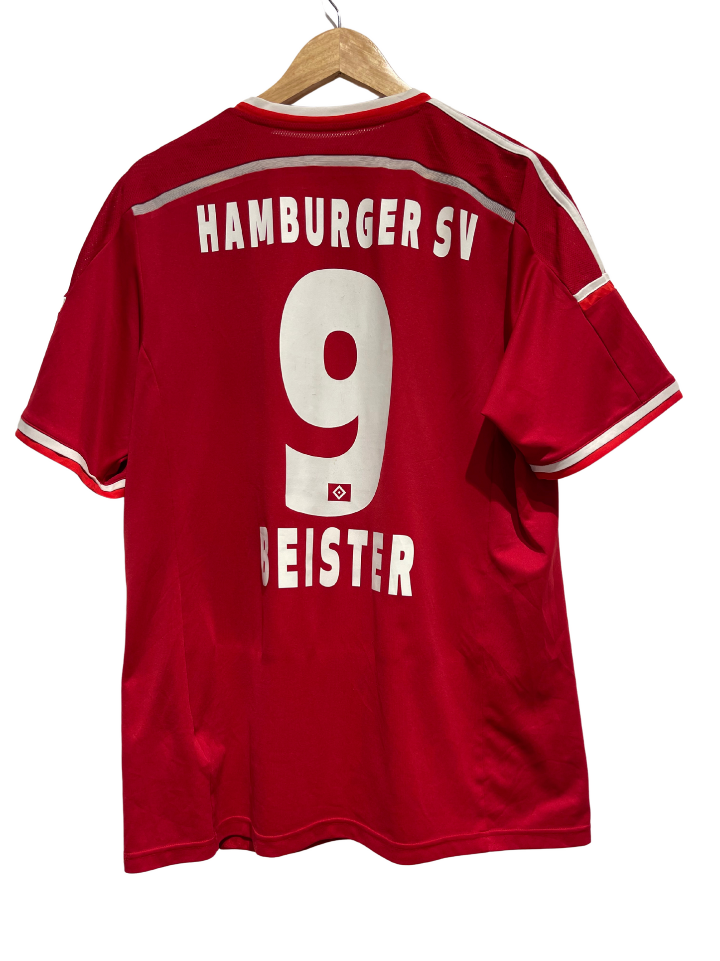 2013-2014 Hamburger SV Home Shirt - Fly Emirates Sponsor (XL)