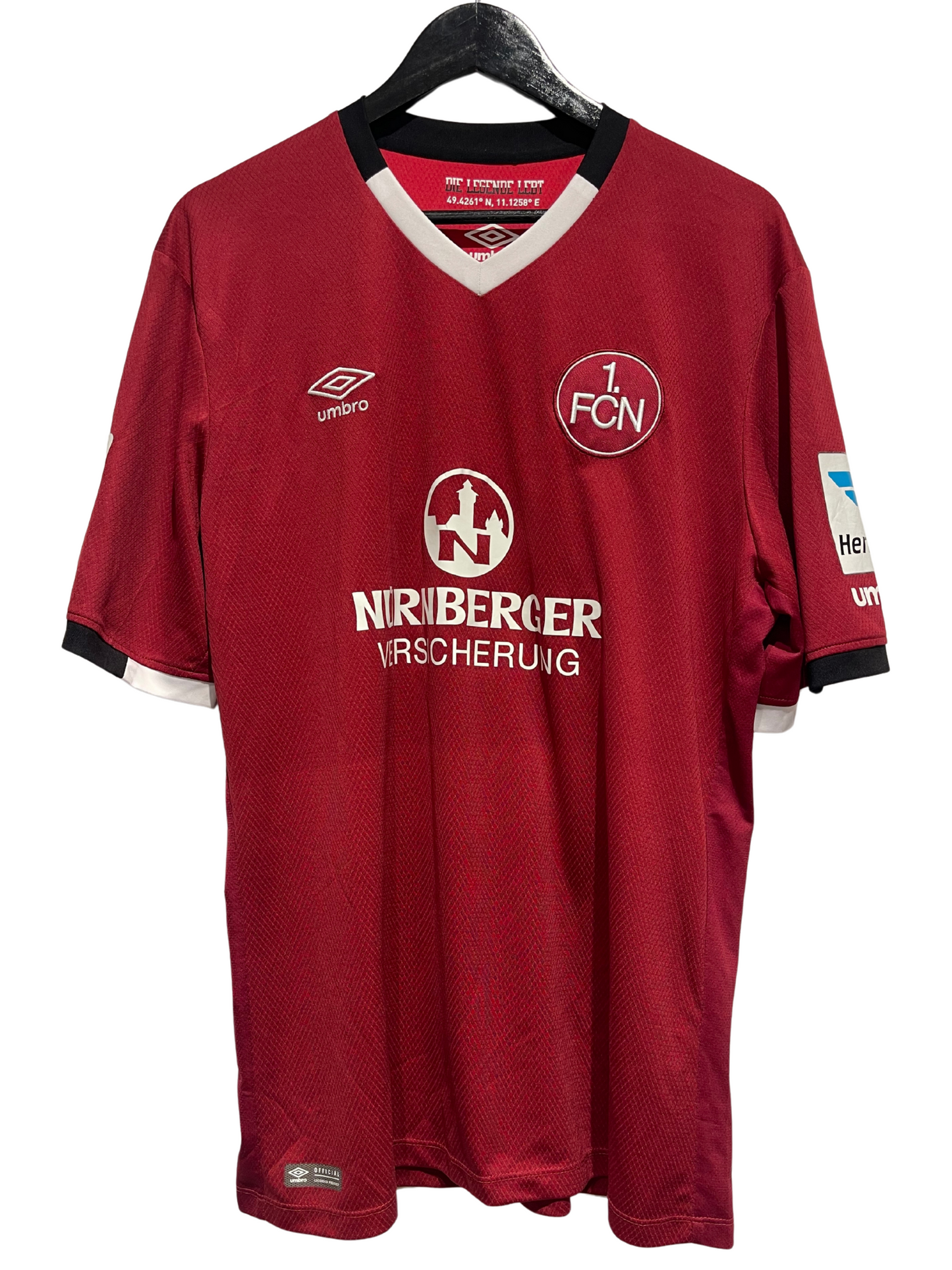 1. FC Nürnberg 2016/17 Home Kit. (XL). #9 Burgstaller