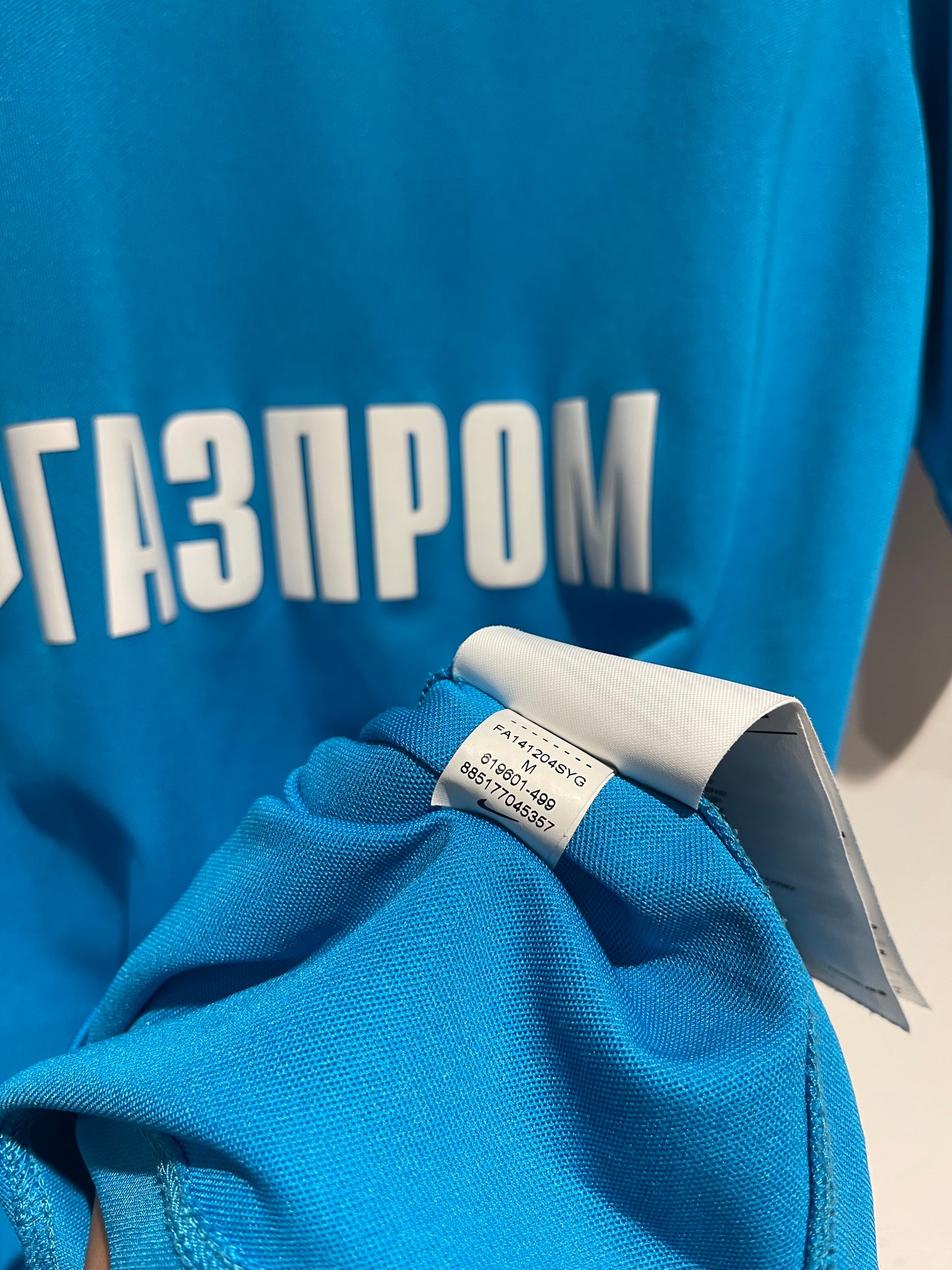 Zenit St. Petersburg 2017-18 Home Kit Replica. #7 Hulk (M)