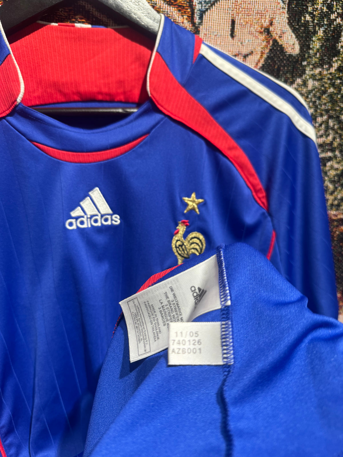 France 2006 Home Kit. (M) #10 Zidane.