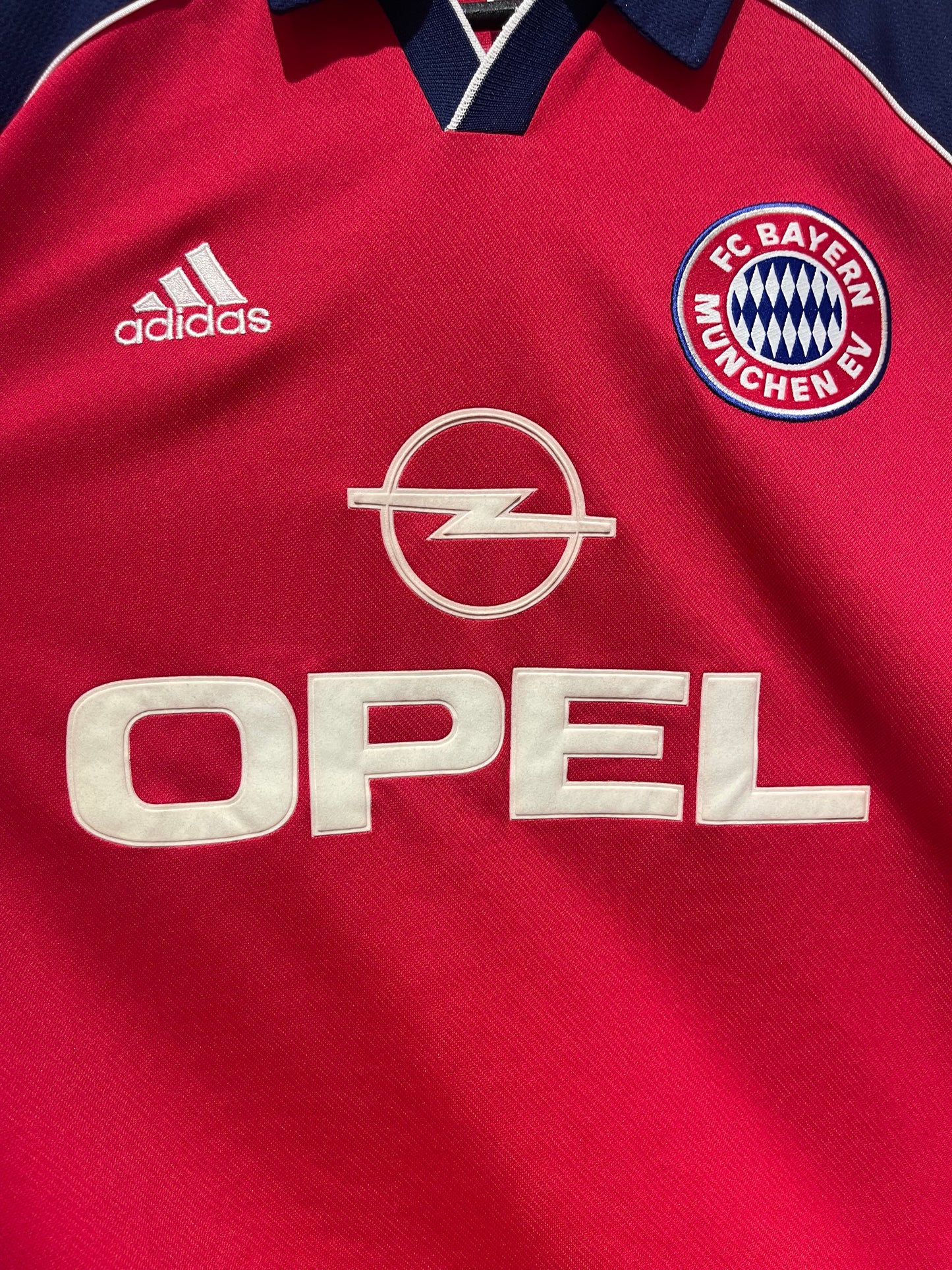 2000-2001 FC Bayern Munich Home Shirt - Opel Sponsor (M)