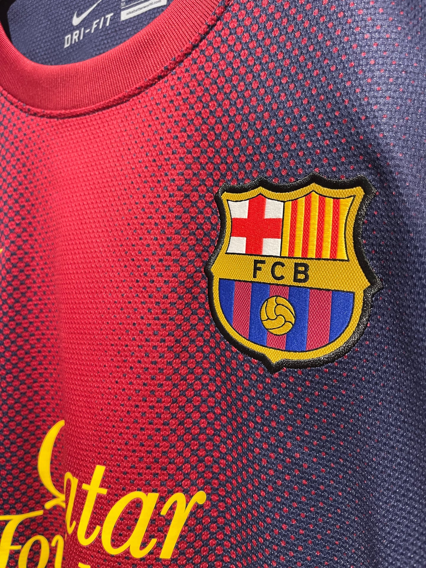 FC Barcelona 2012-13 Home Kit. #10 L. Messi. (M)