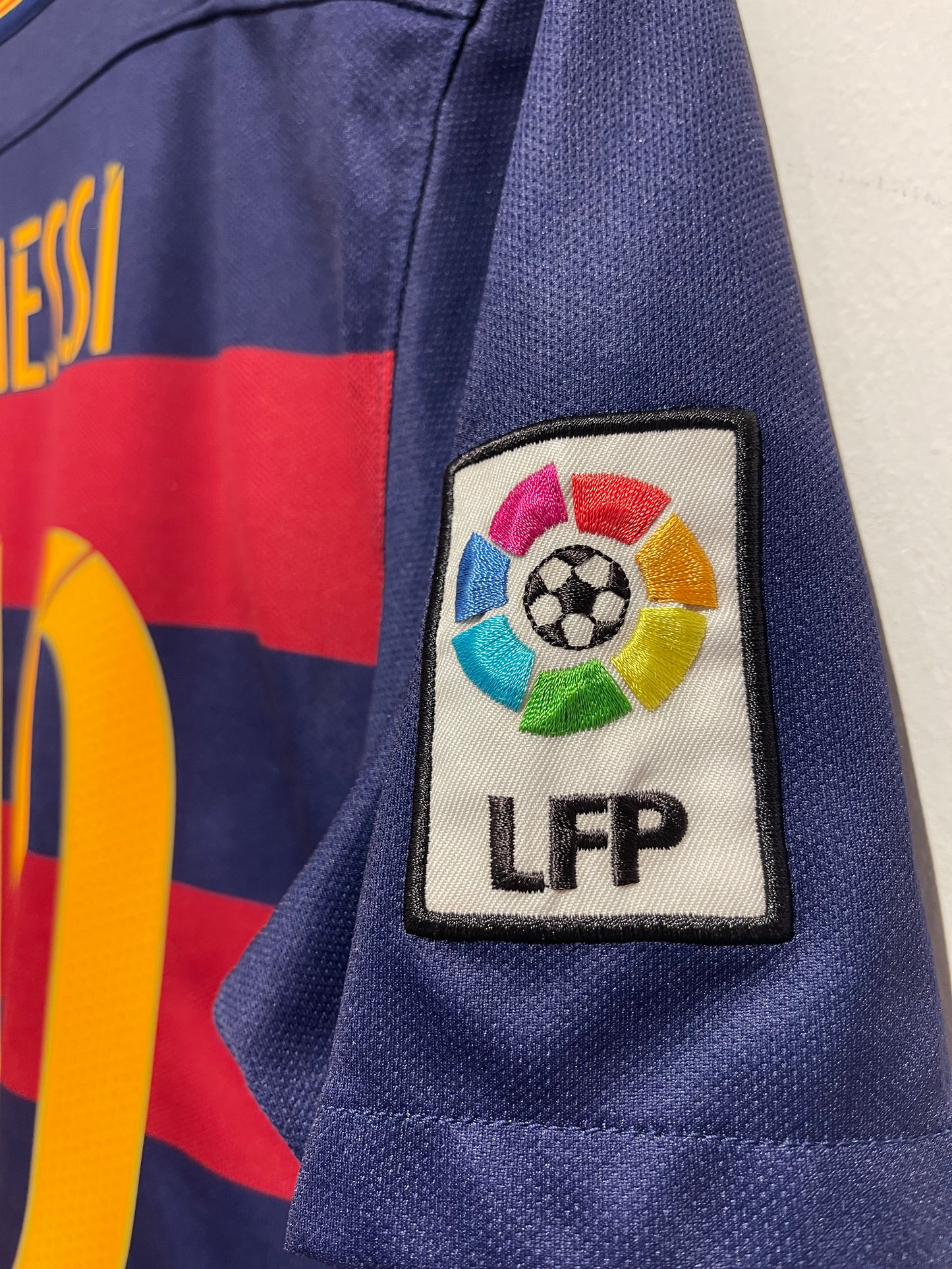 FC Barcelona 2015-16 Home Kit. #10 Messi (S)