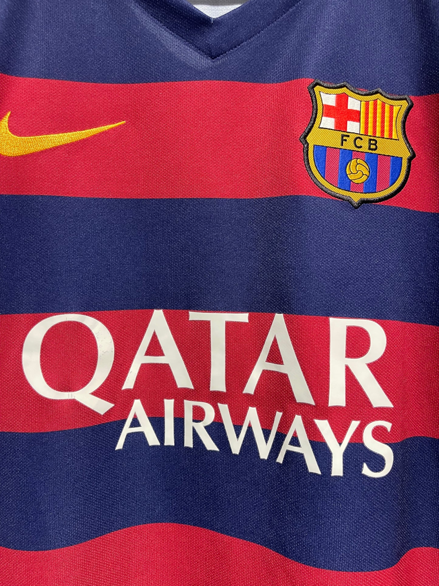 FC Barcelona 2015-16 Home Kit. #10 Messi (S)