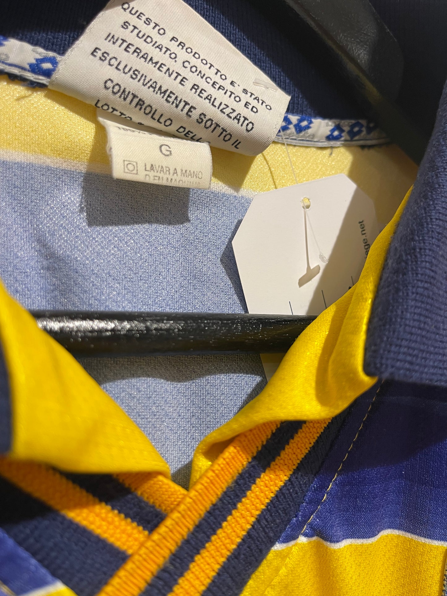 1998-1999 Parma AC Home Shirt - Buffon #1 - Lotto - Parmalat Sponsor (L)