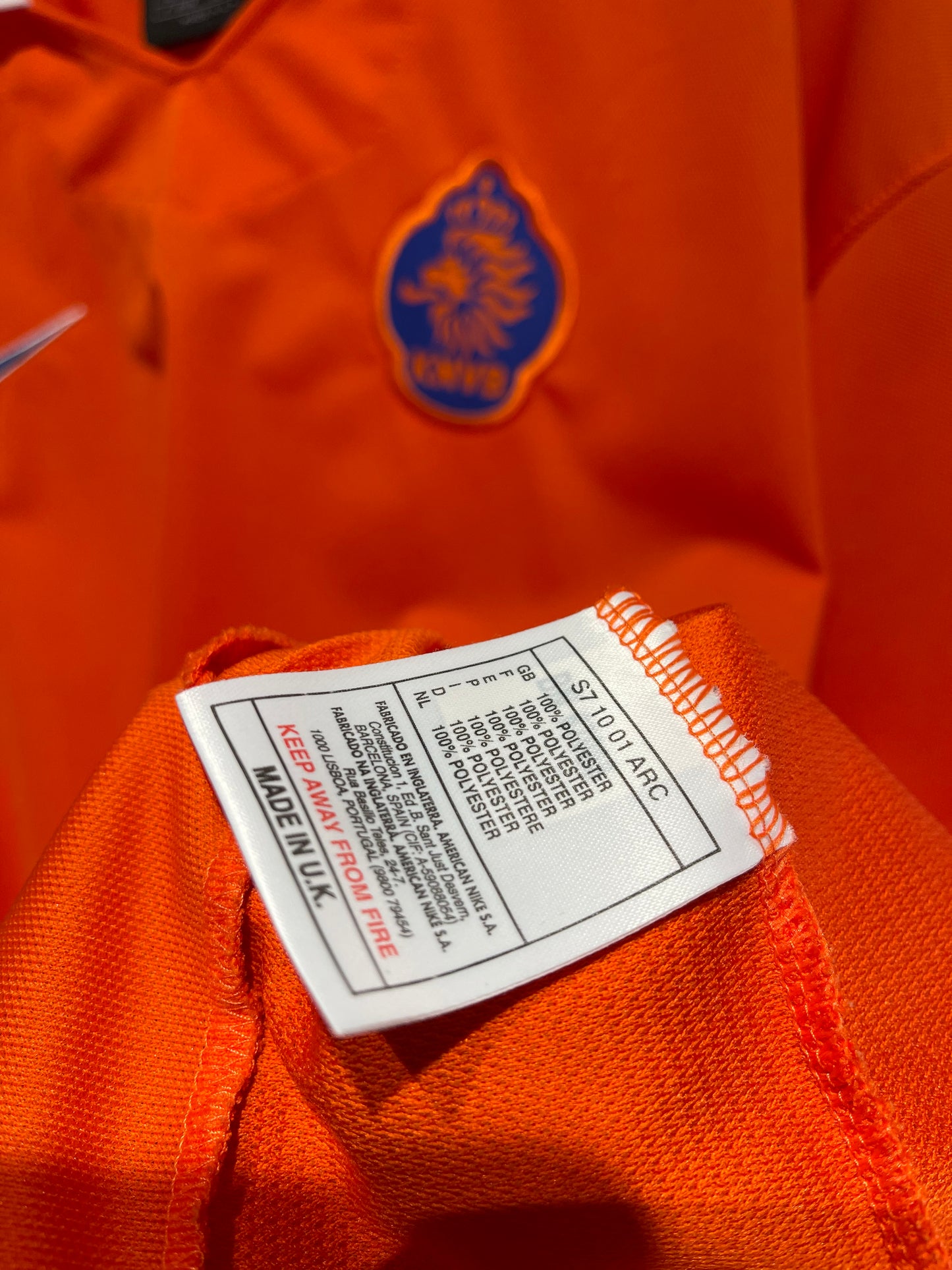 Netherlands 1997 Home Kit.(XL)