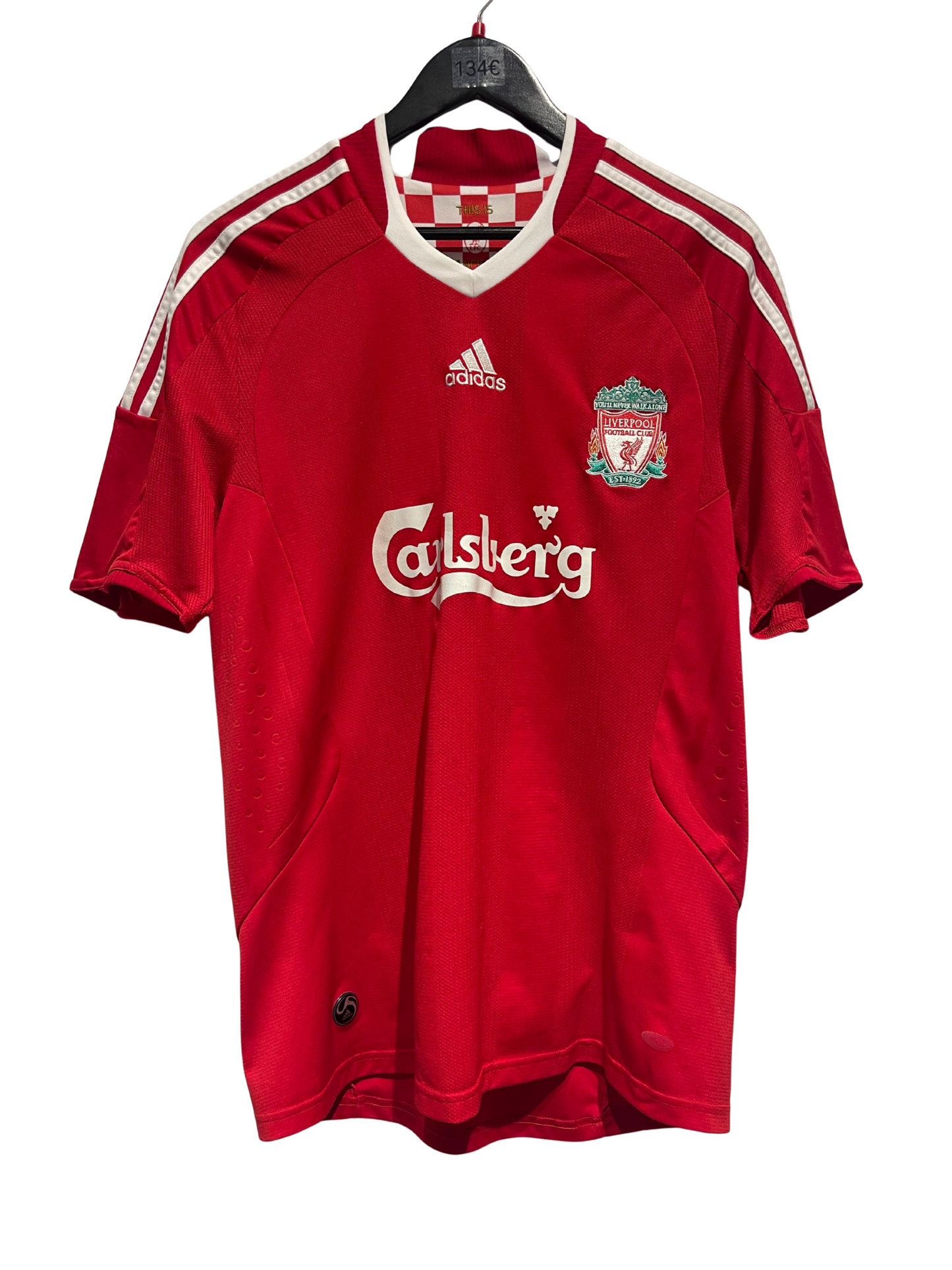 Liverpool FC 2008-10 Home Kit. #8 Gerrard (L)