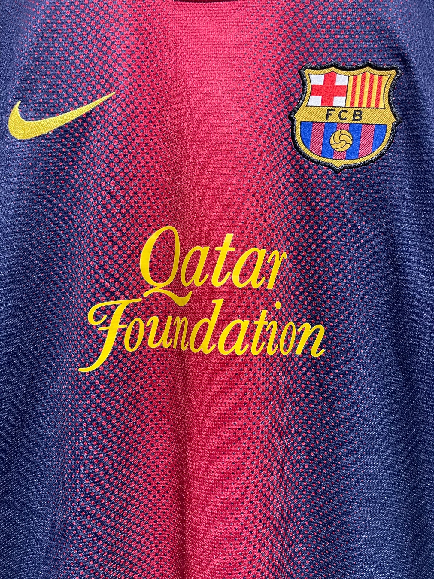 FC Barcelona 2012-13 Home Kit. #10 L. Messi. (M)