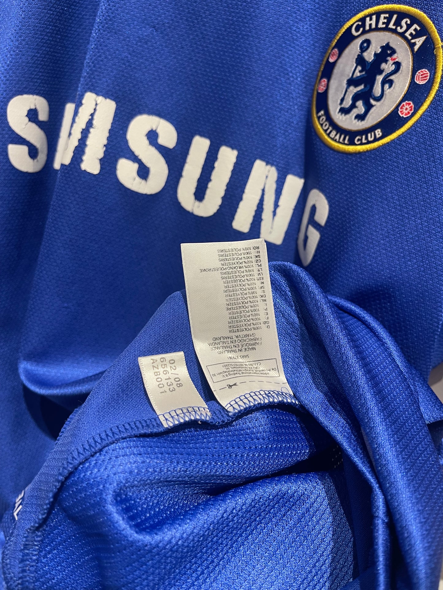 FC Chelsea 2008-09 Home Kit. #13 Ballack (L)