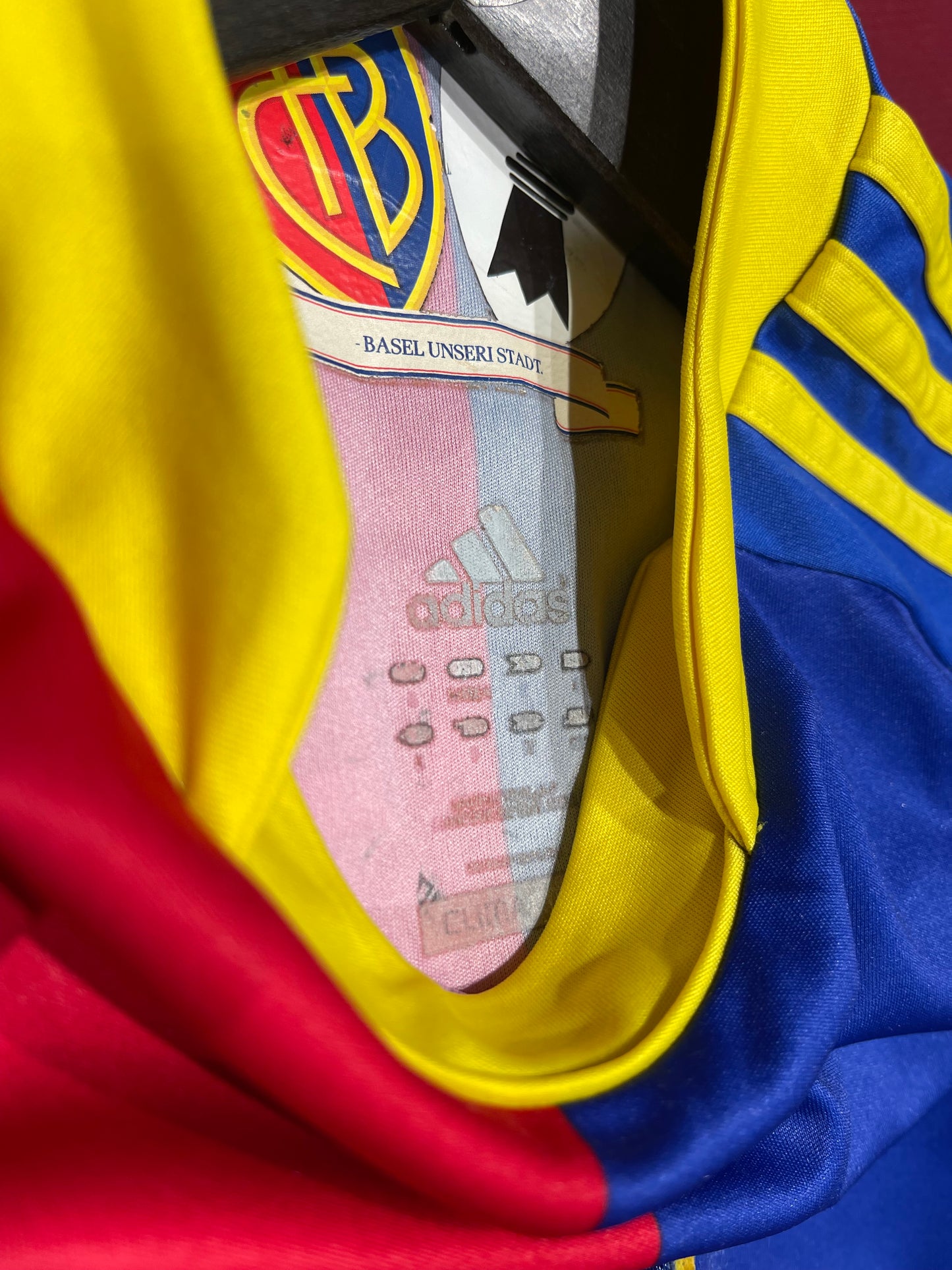 FC Basel 2012-13 Home Kit. (S/M) #22 M. Salah.