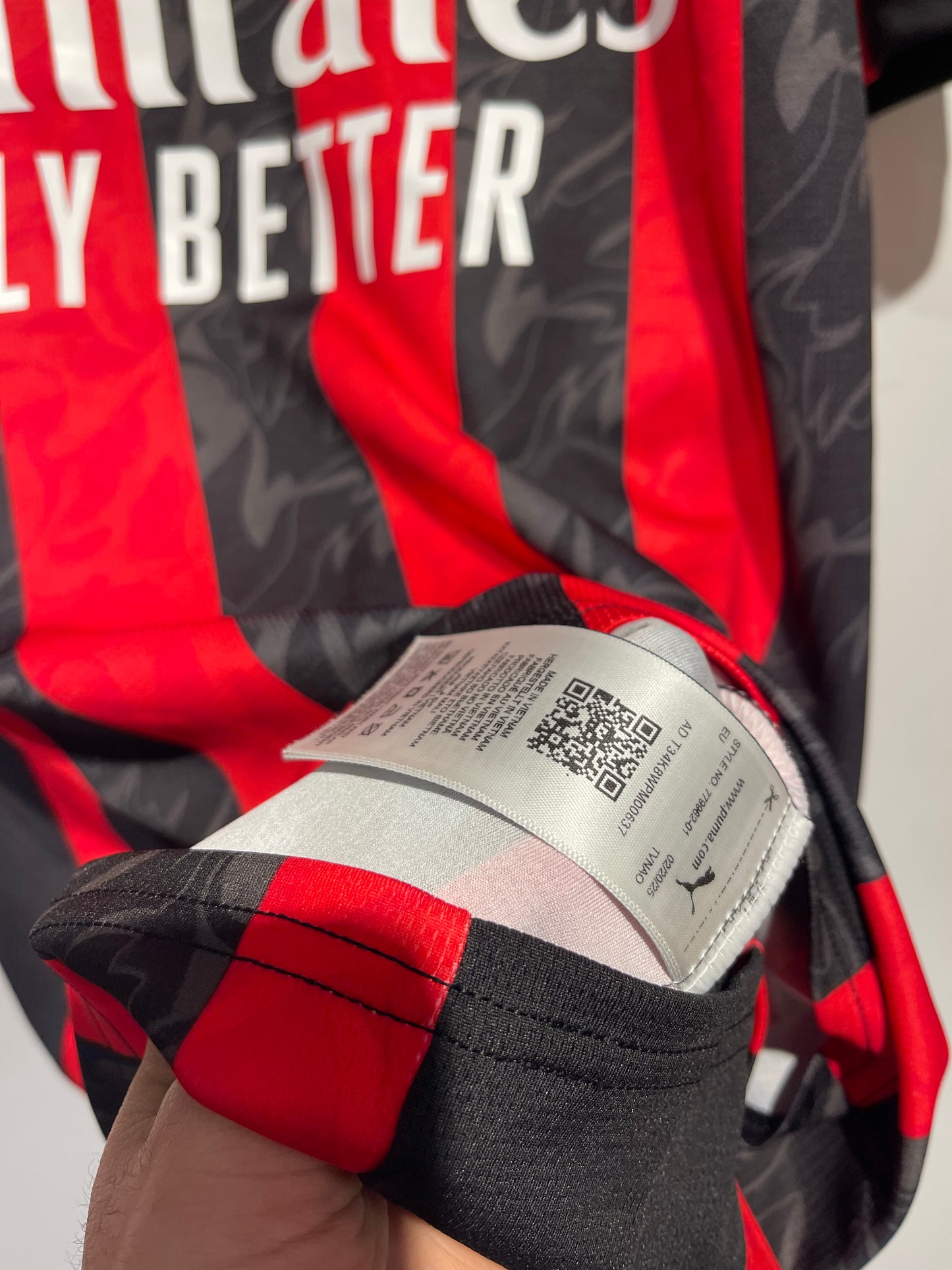 AC Milan 2025-26 Home Kit. #14 Modrić. (XL).