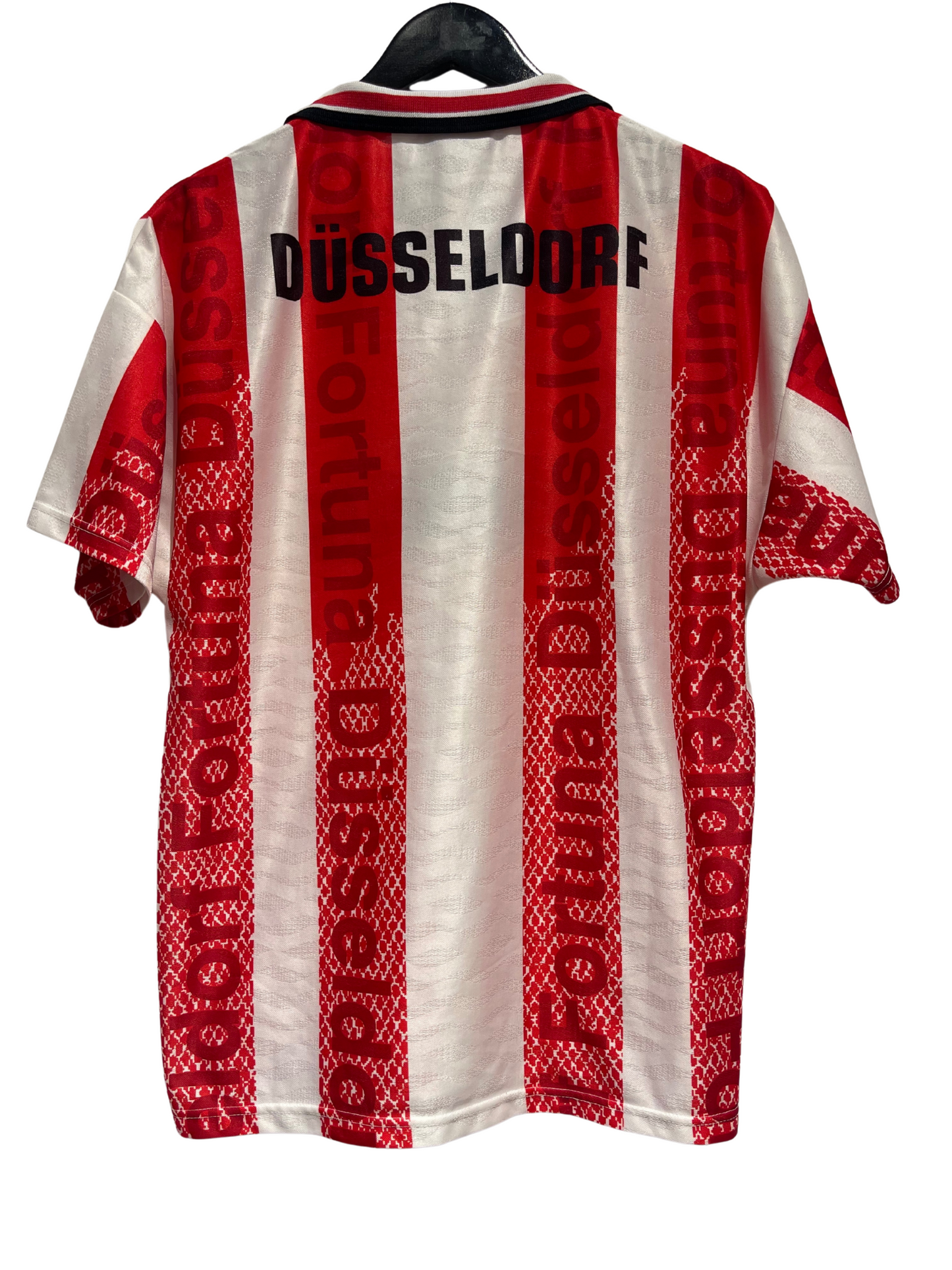 1995-1996 Fortuna Düsseldorf Home Shirt - Umbro - Diebels Sponsor (M)