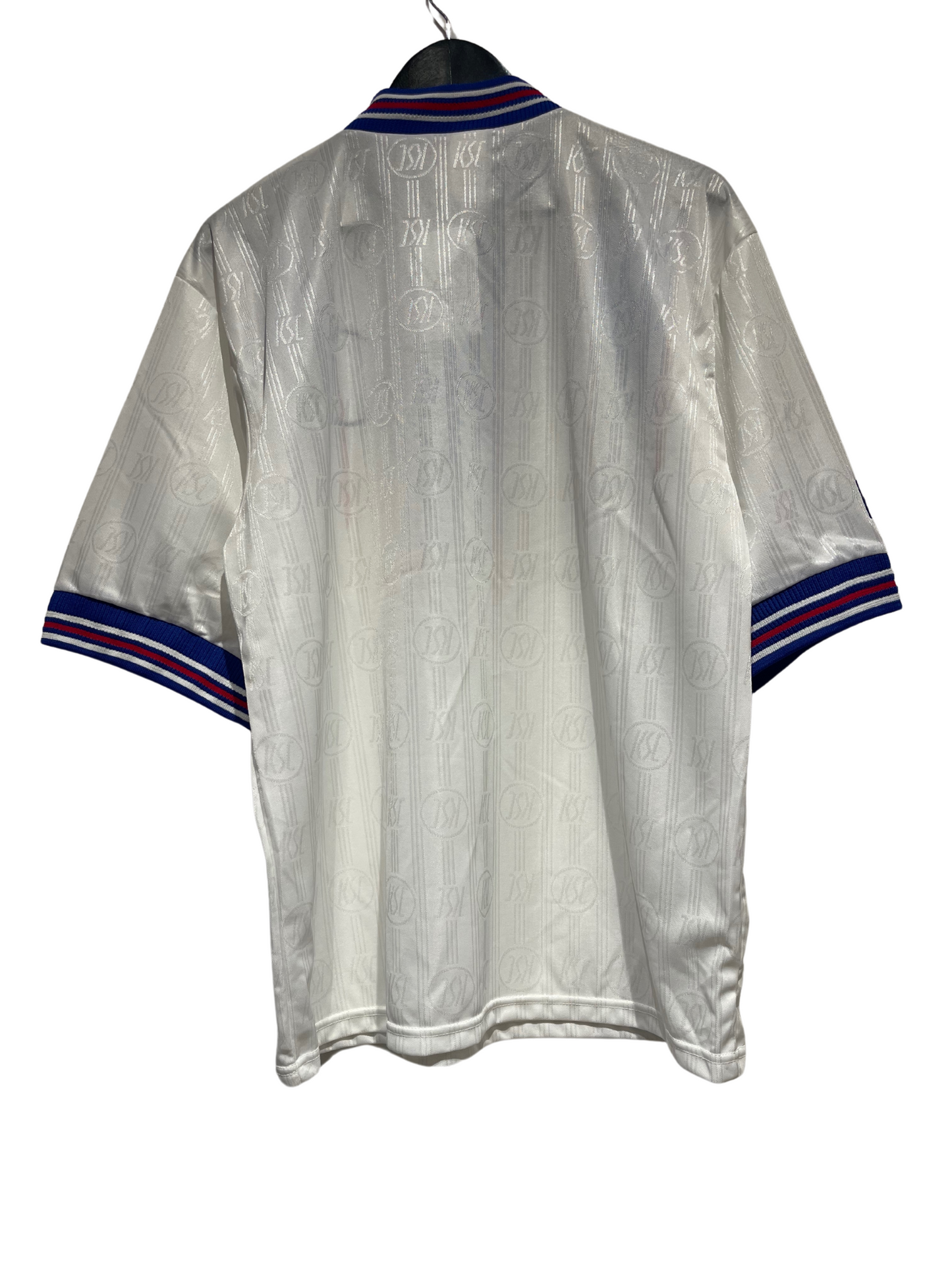 1995-1996 Karlsruher SC Home Shirt - Adidas - Ehrmann Sponsor (L)