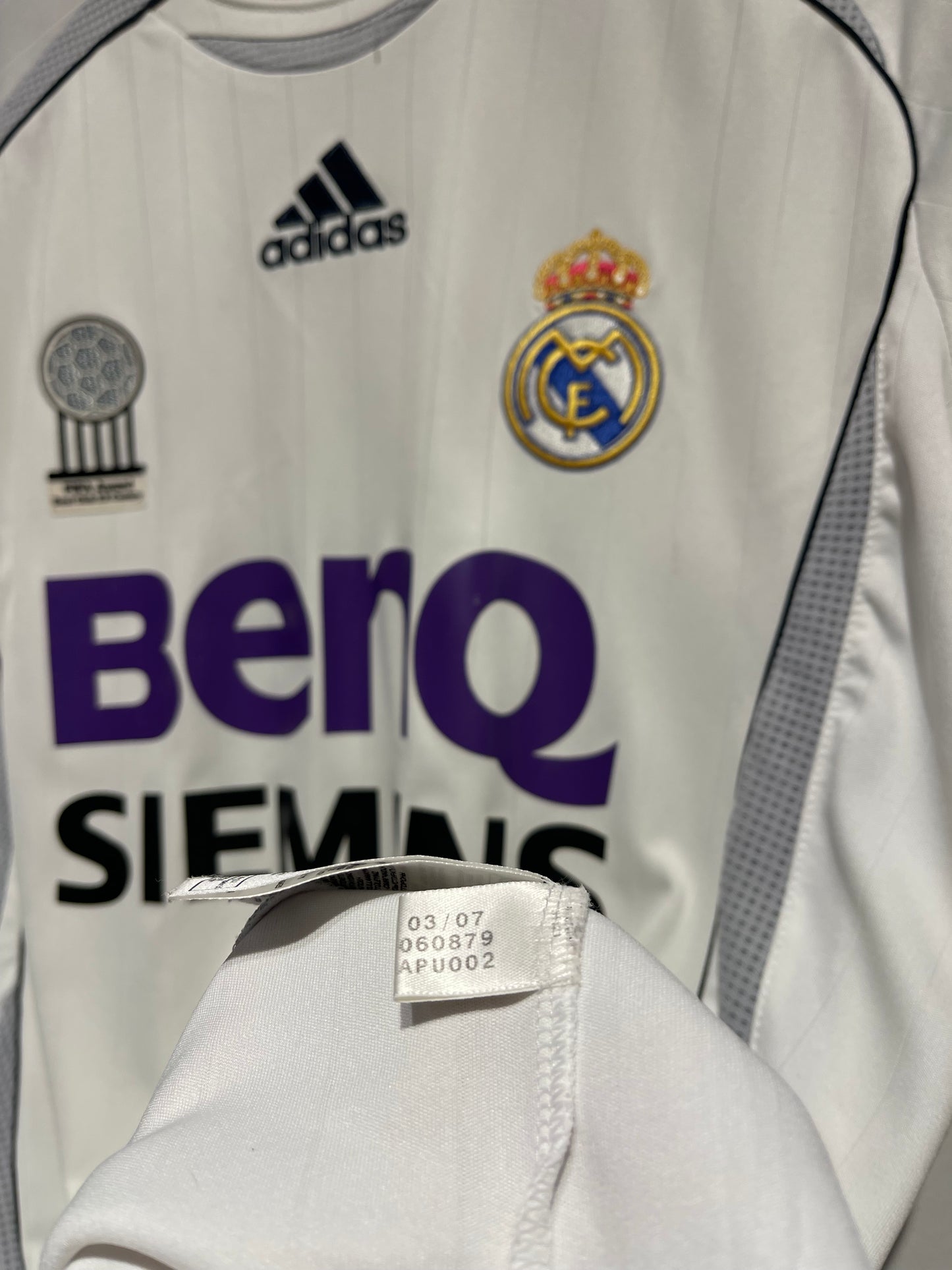 Real Madrid 2007-08 Home Kit. #9 Ronaldo. (S)