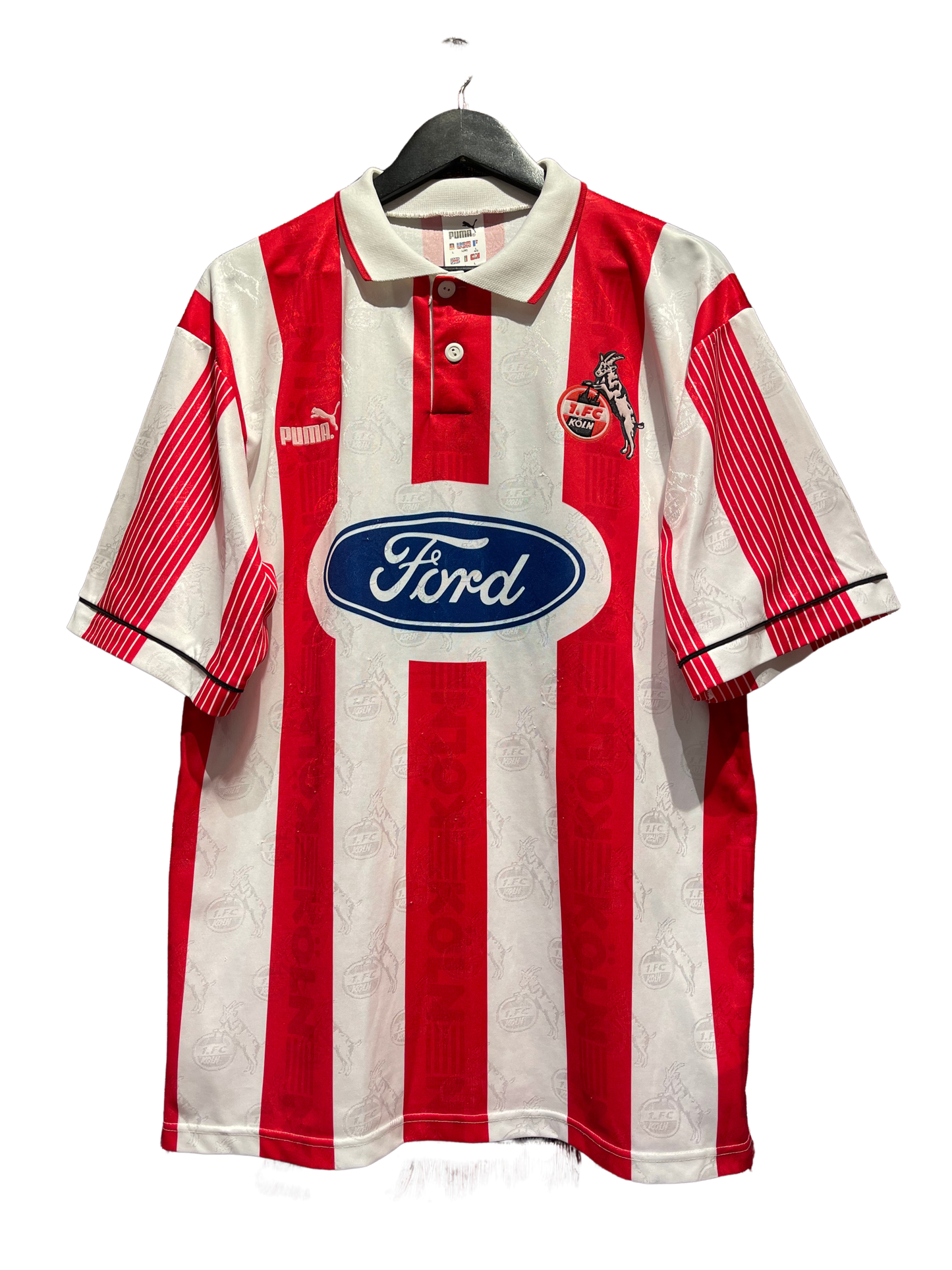 1. FC Köln 1995-96 Home Kit. #11 Labbadia. (L)