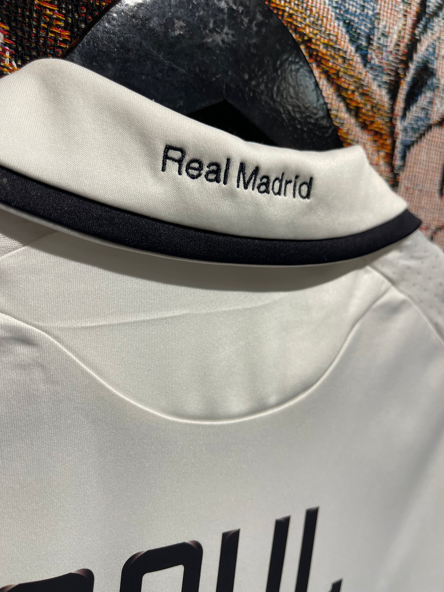 Real Madrid 2008-09 Home Kit. #7 Raul. (M)