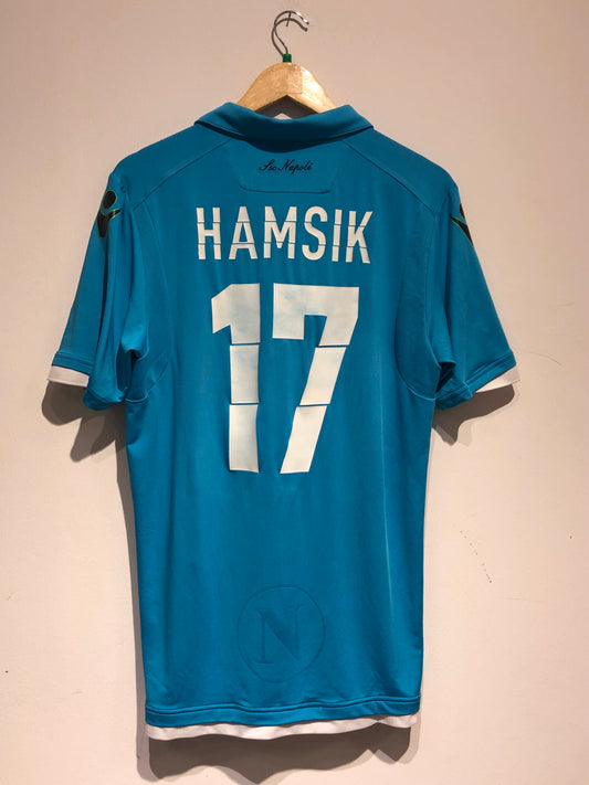 SSC Napoli 2014-15 Europa League Kit. #17 Hamsik (XL)