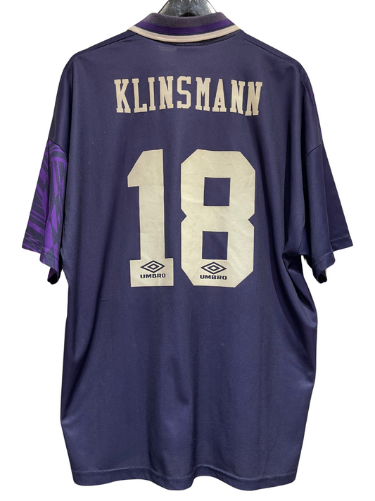1994-95 Tottenham Hotspur F.C. Away Kit - Klinsmann #18 (XXL)