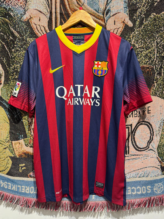 Fc Barcelona 2013-14 Home Kit. #11 Neymar. (L)