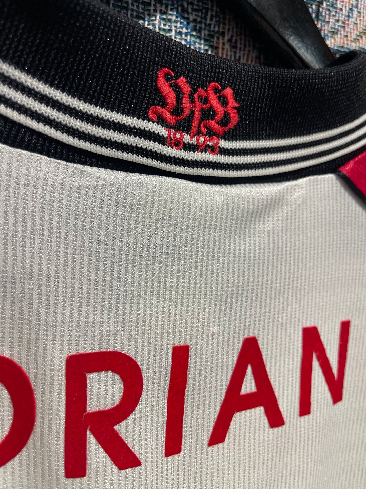 VfB Stuttgart 1998-99 Home Kit. #13 Adrian. (L)