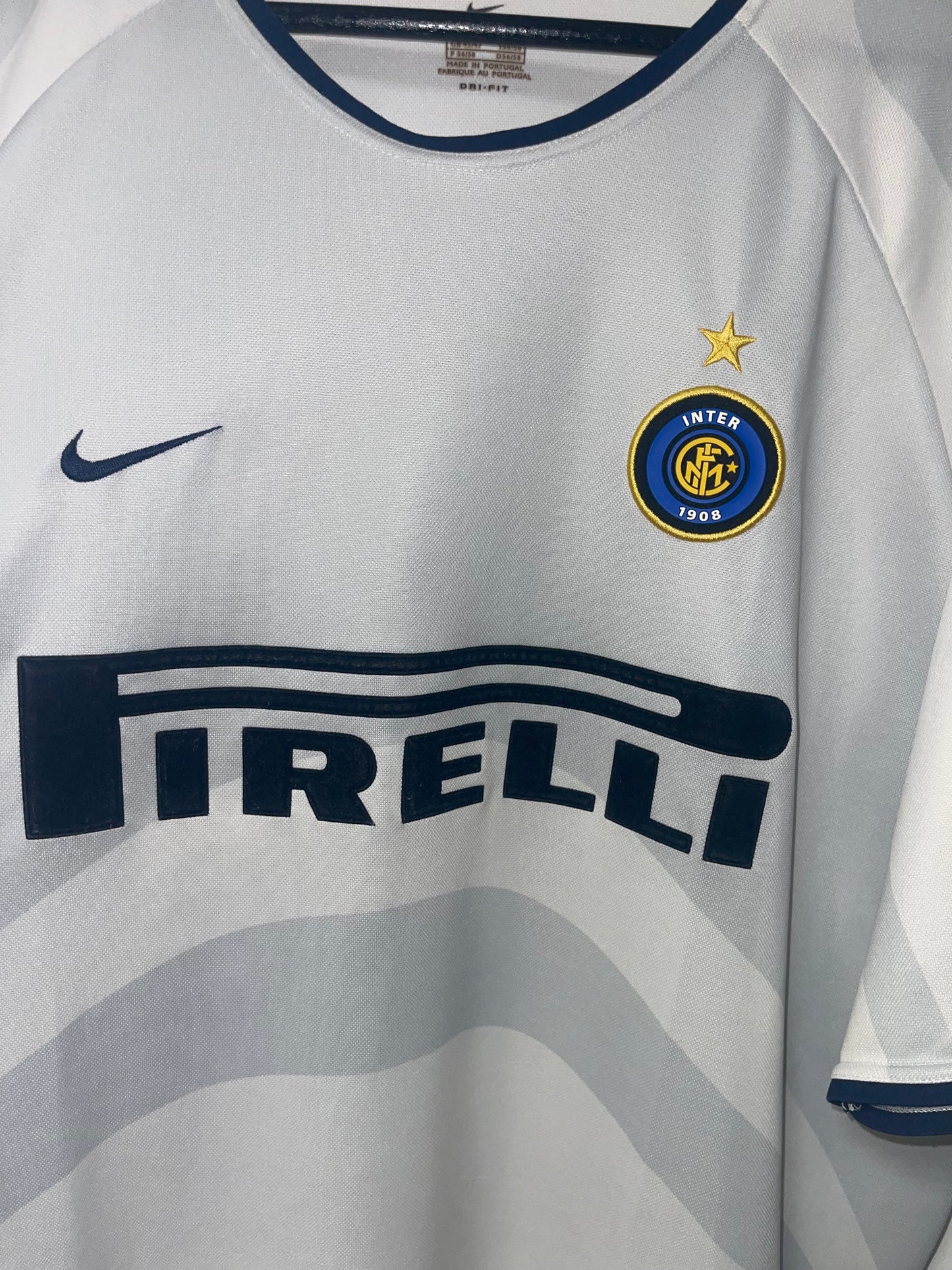 Inter Milan 2001-02 Away Kit. (XL) #9 Ronaldo. 10/10