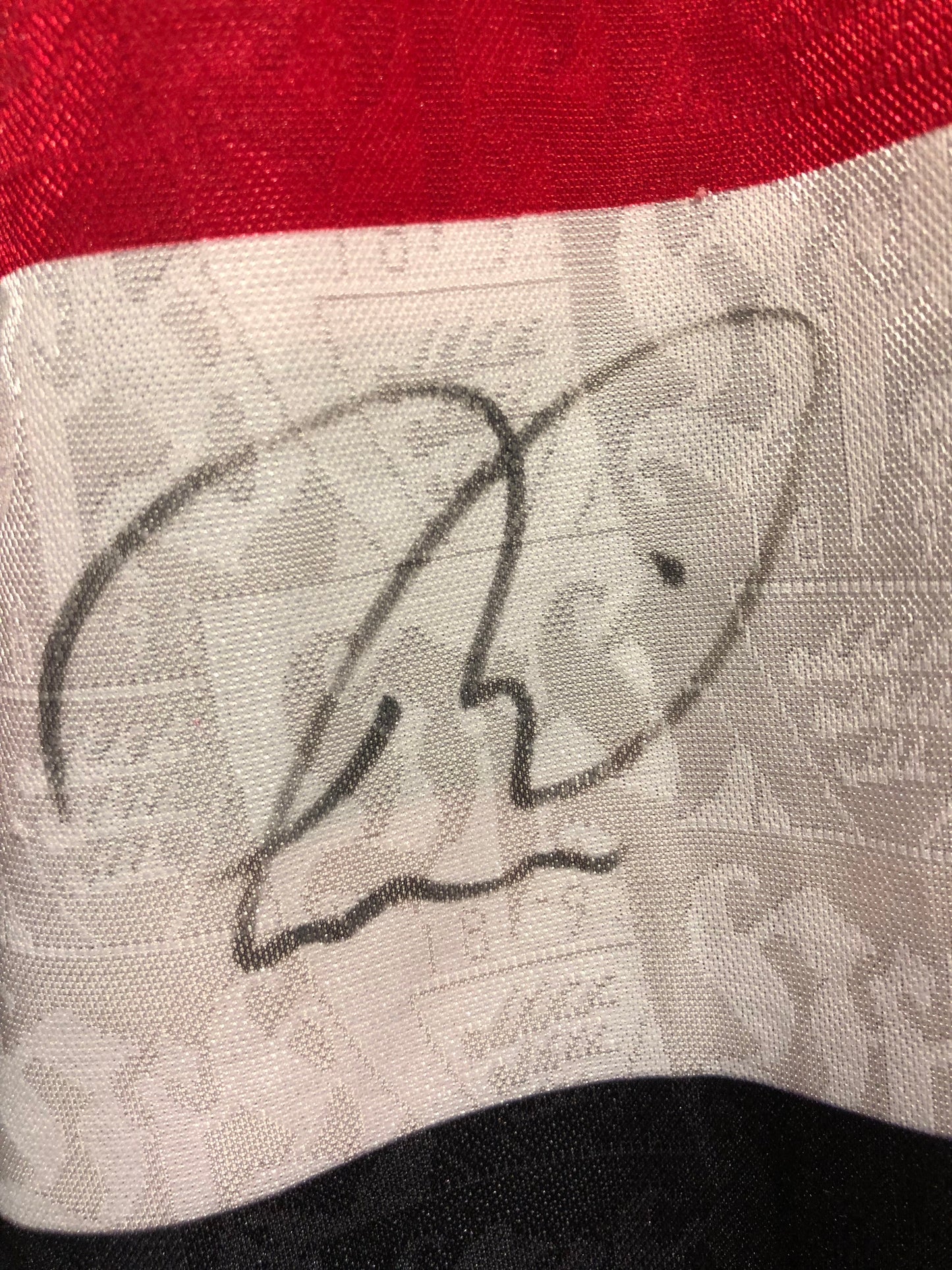 VFB Stuttgart 1997-99 Away Kit Signed by Fredi Bobic. (XL)