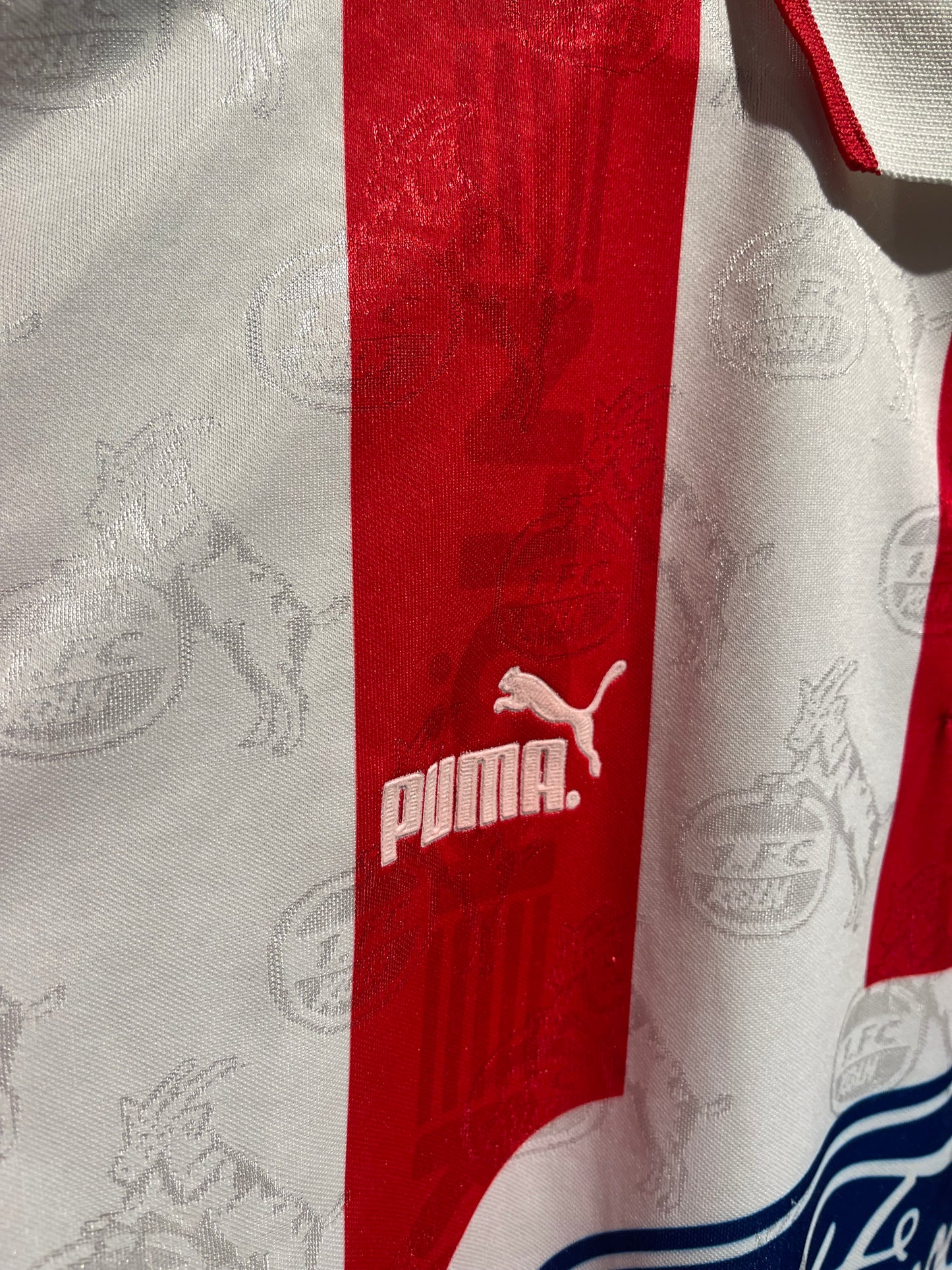 1. FC Köln 1995-96 Home Kit. #11 Labbadia. (L)