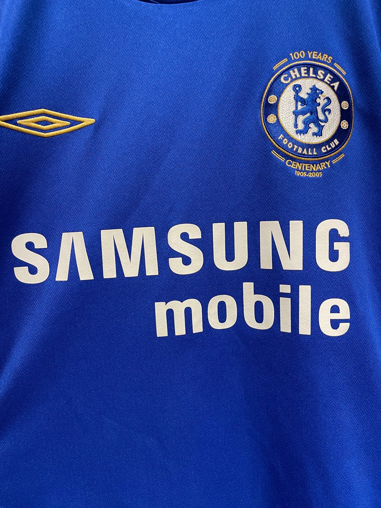 Chelsea 2005-06 Home Kit. #15 Drogba. (M)