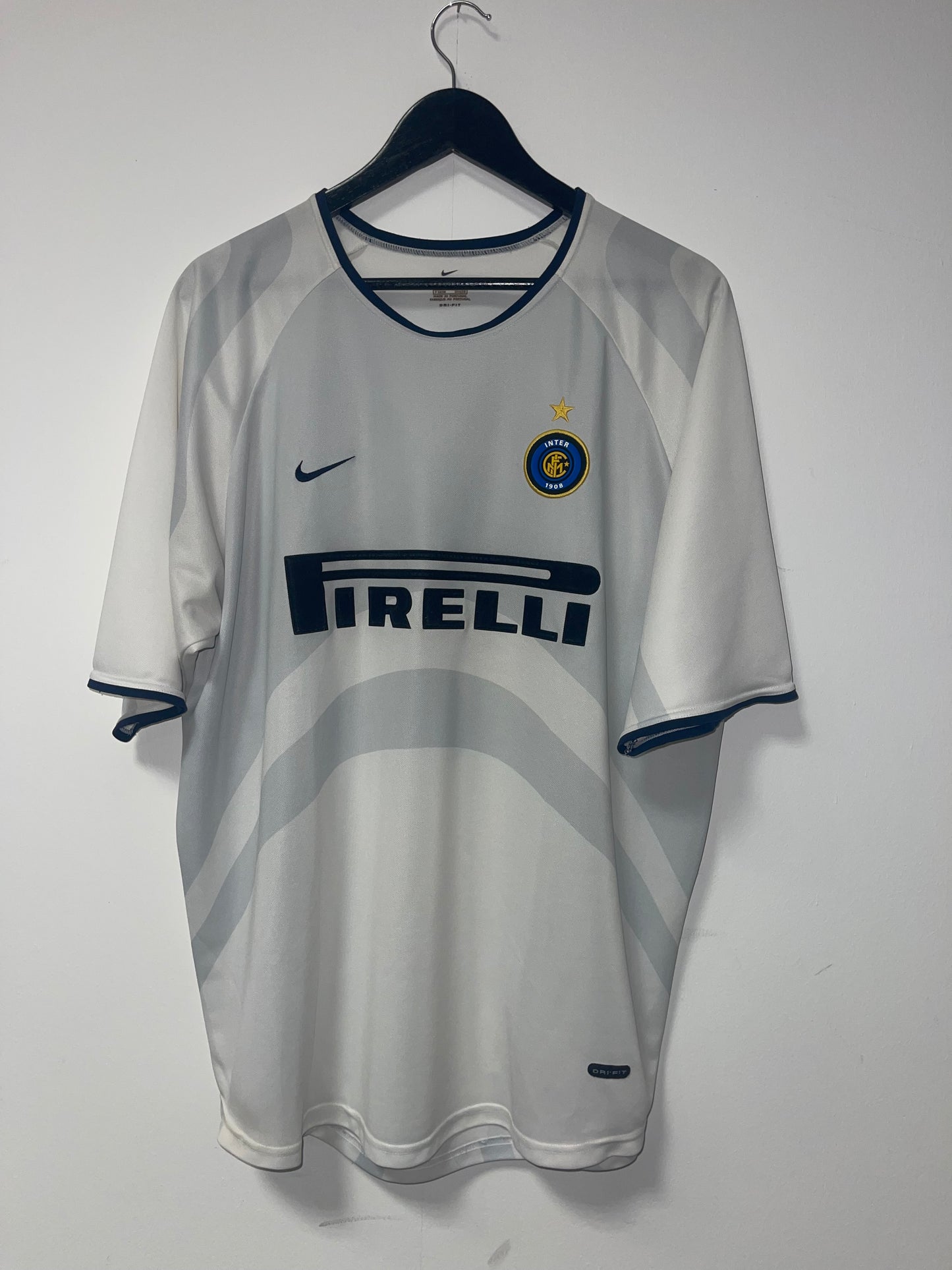 Inter Milan 2001-02 Away Kit. (XL) #9 Ronaldo. 10/10
