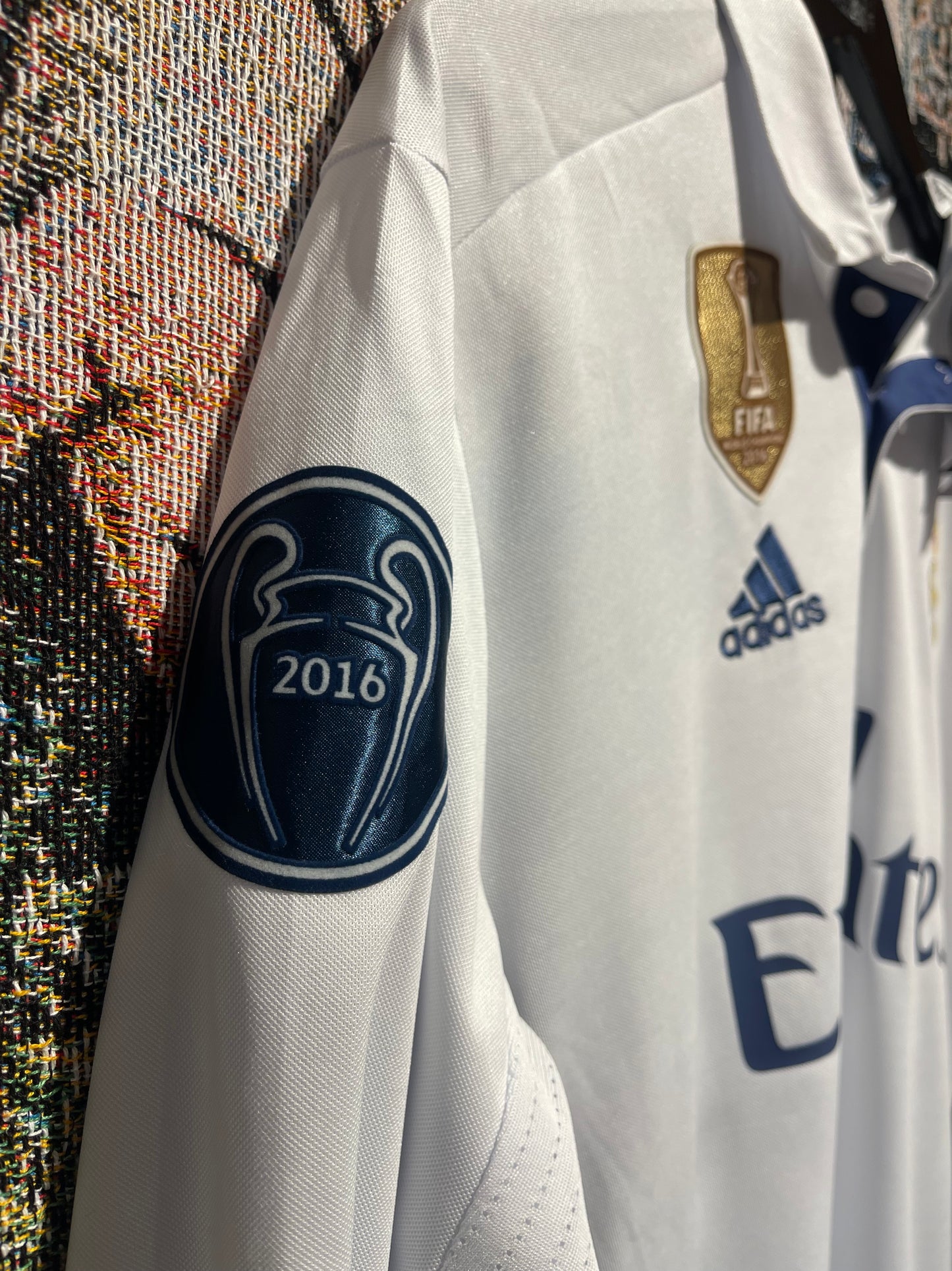 Real Madrid 2016-17 Home Kit. #7 C. Ronaldo. (L)