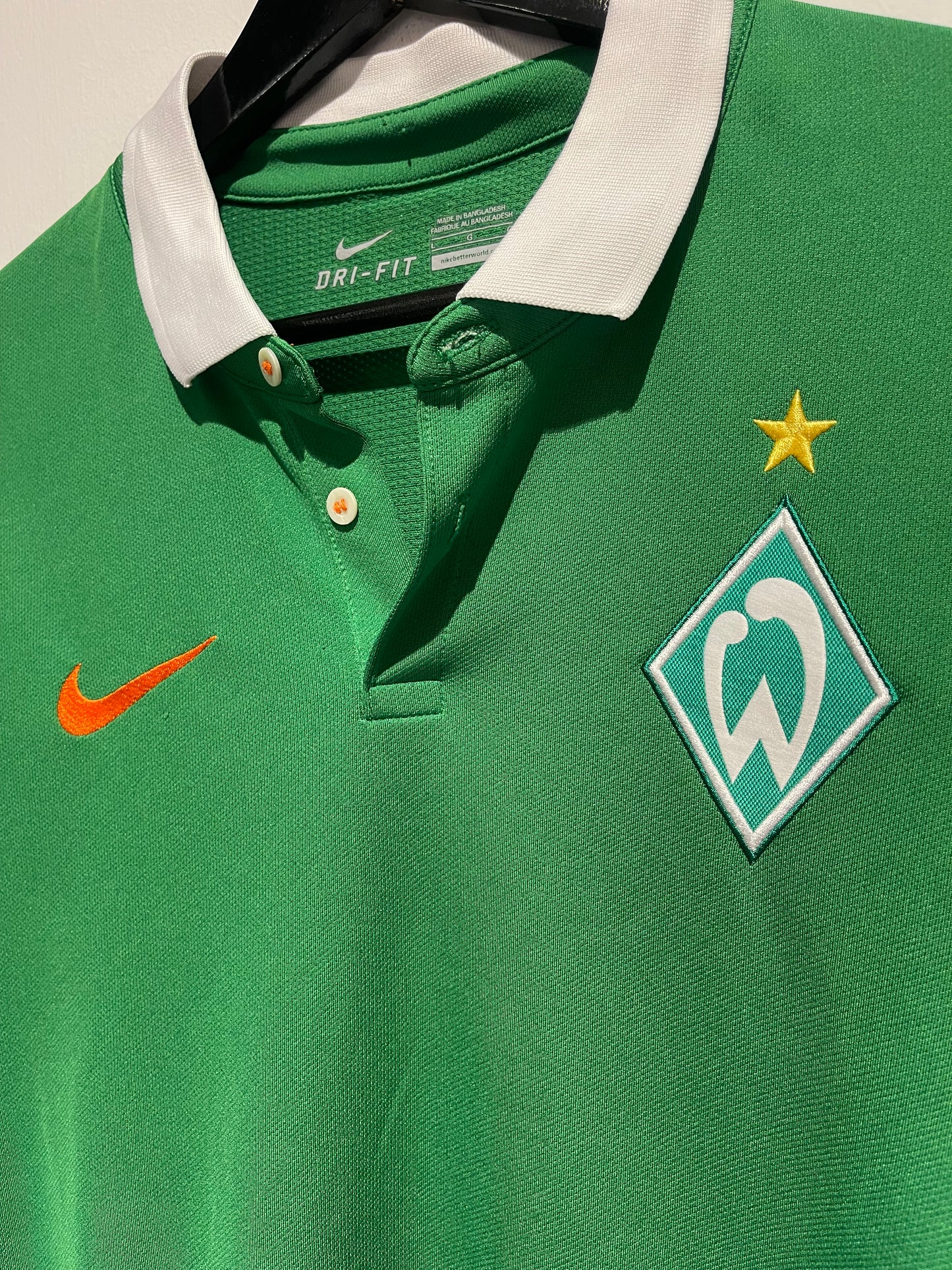 Werder Bremen 2014-15 Home Kit. (L)