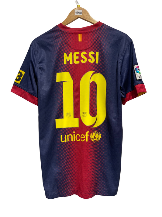 FC Barcelona 2012-13 Home Kit. #10 L. Messi. (M)