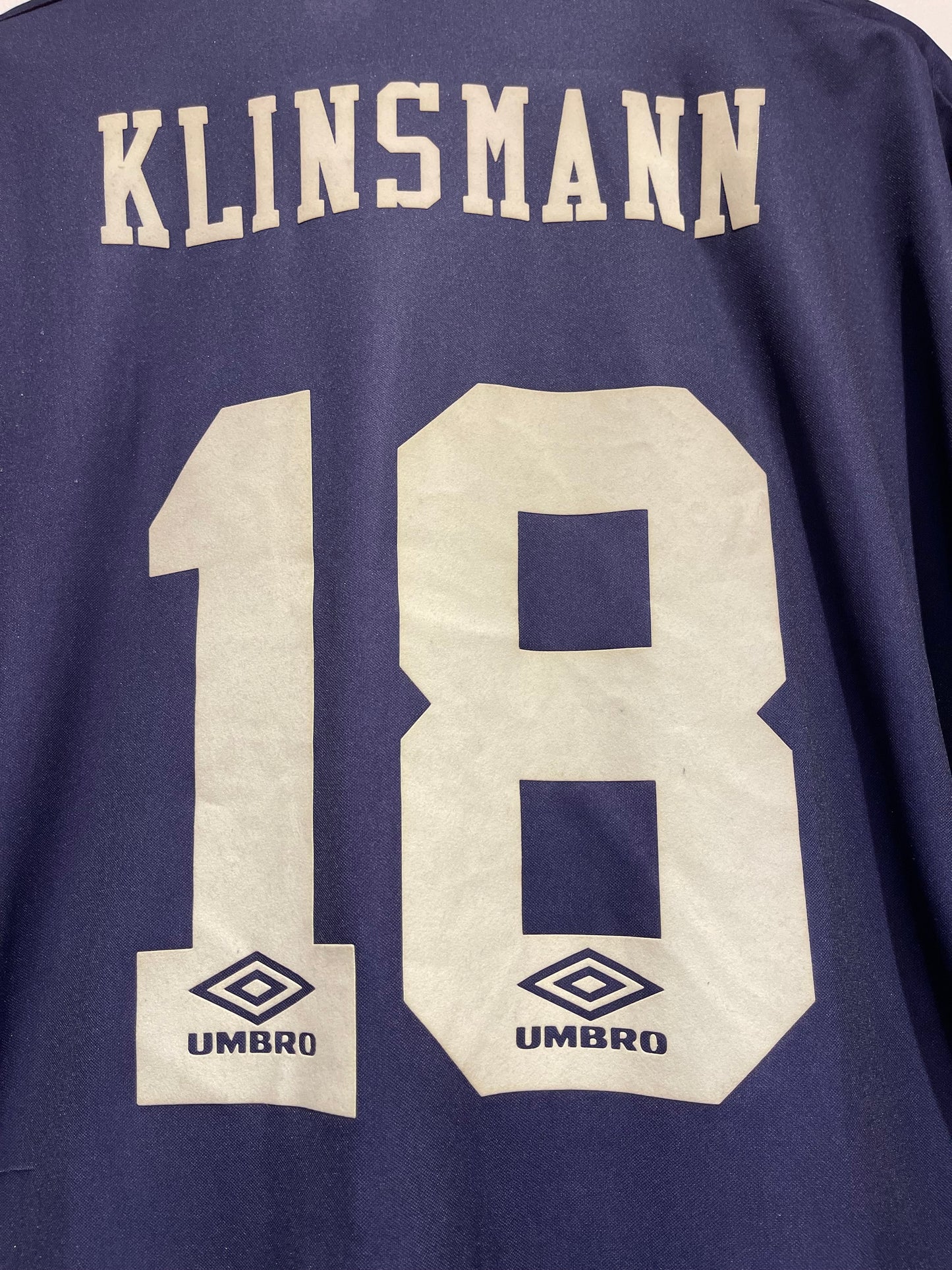 1994-95 Tottenham Hotspur F.C. Away Kit - Klinsmann #18 (XXL)