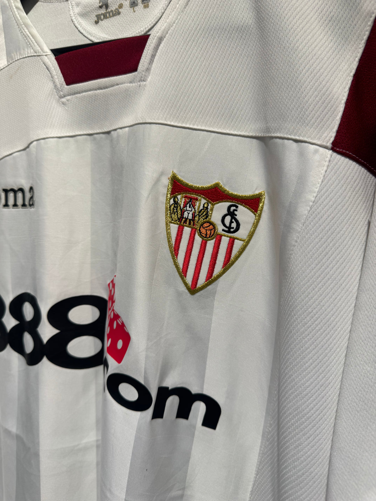 Sevilla 2007-08 Home Kit. (L/XL)
