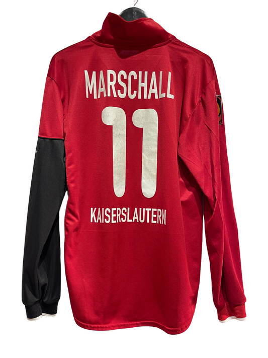1. FC Kaiserslautern 2000/01 Home Kit. (Matchworn #11 O. Marschall) (XL).