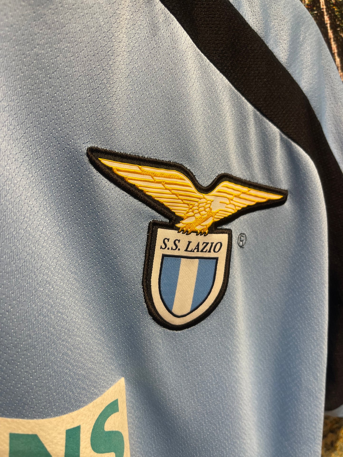 SS Lazio 2000-01 Home Kit. #13 Nesta. (L)