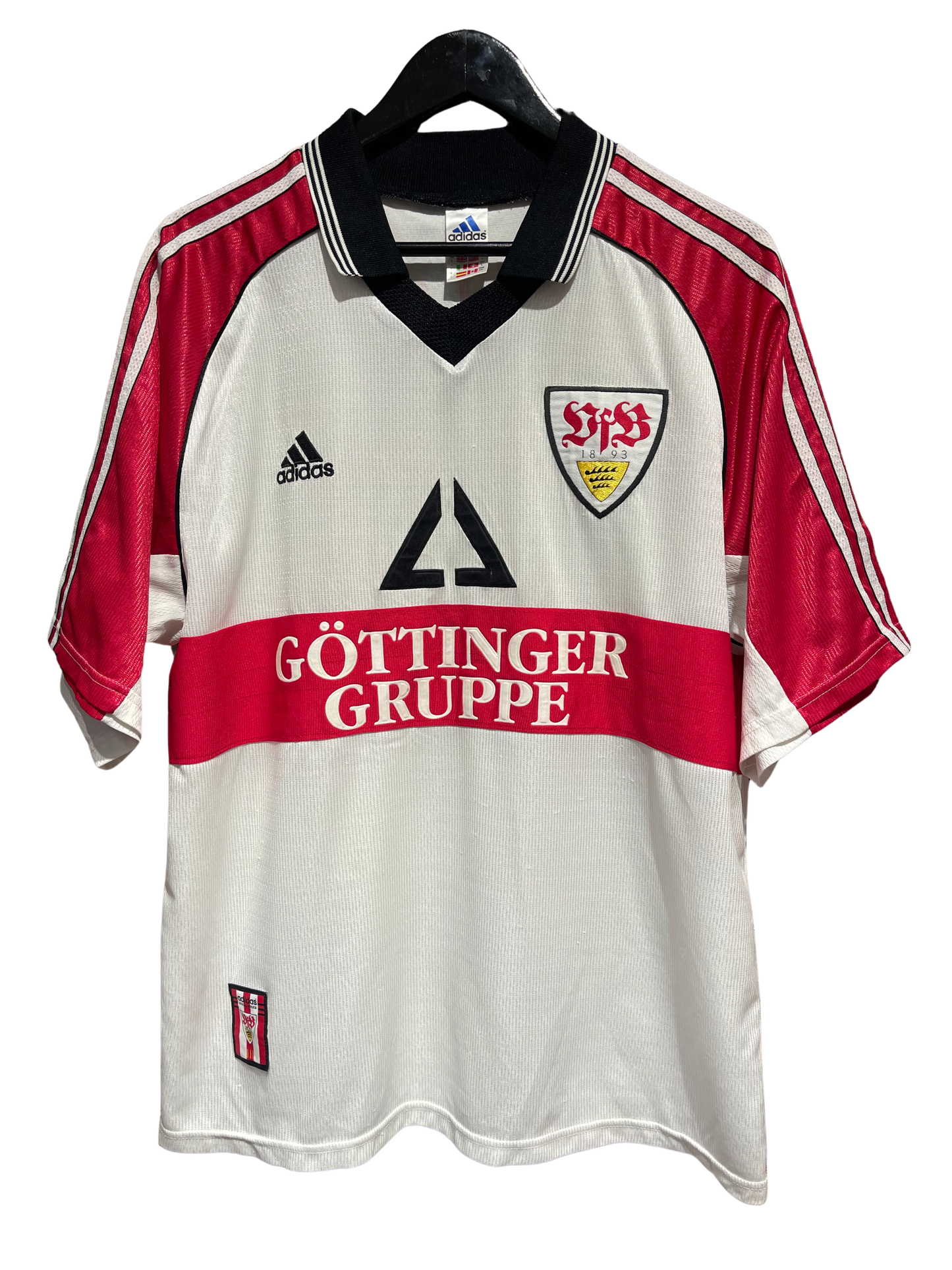 VfB Stuttgart 1998-99 Home Kit. #13 Adrian. (L)