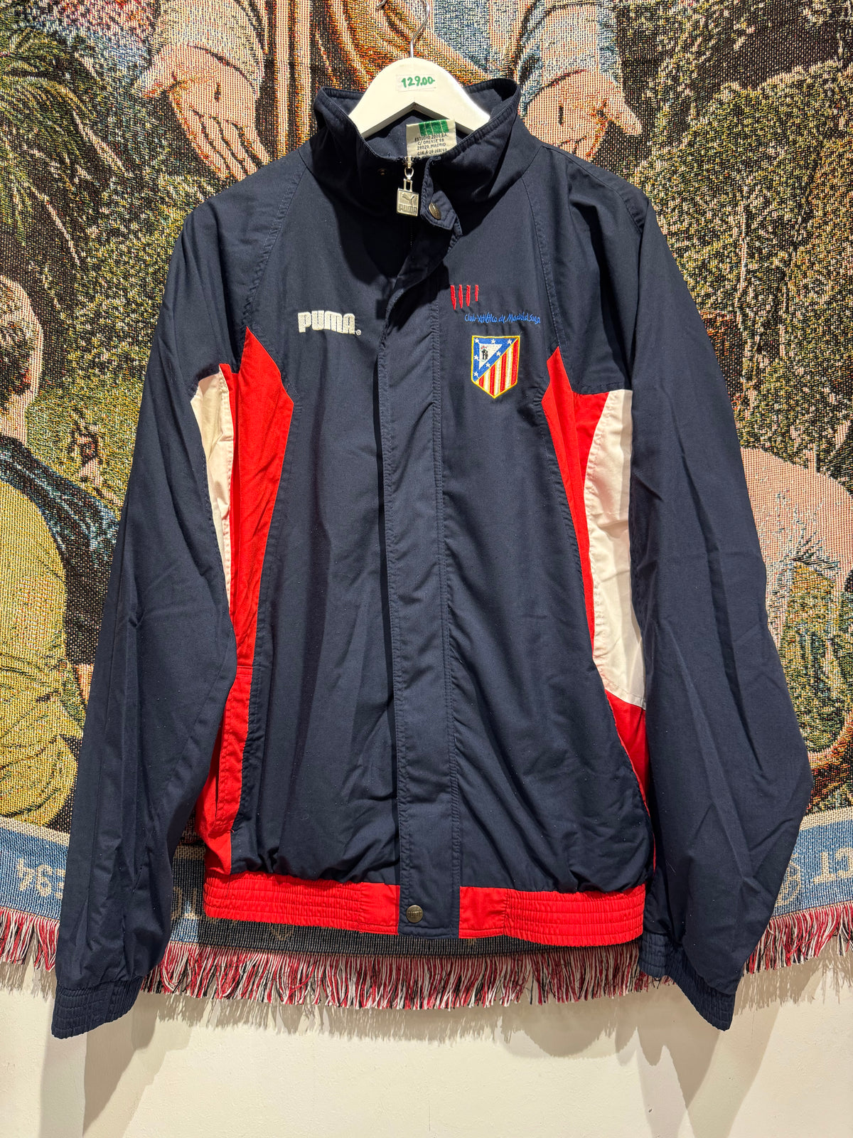 Atletico Madrid 1996-98 Track jacket. (XL).