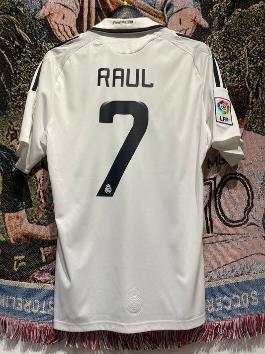 Real Madrid 2008-09 Home Kit. #7 Raul. (M)