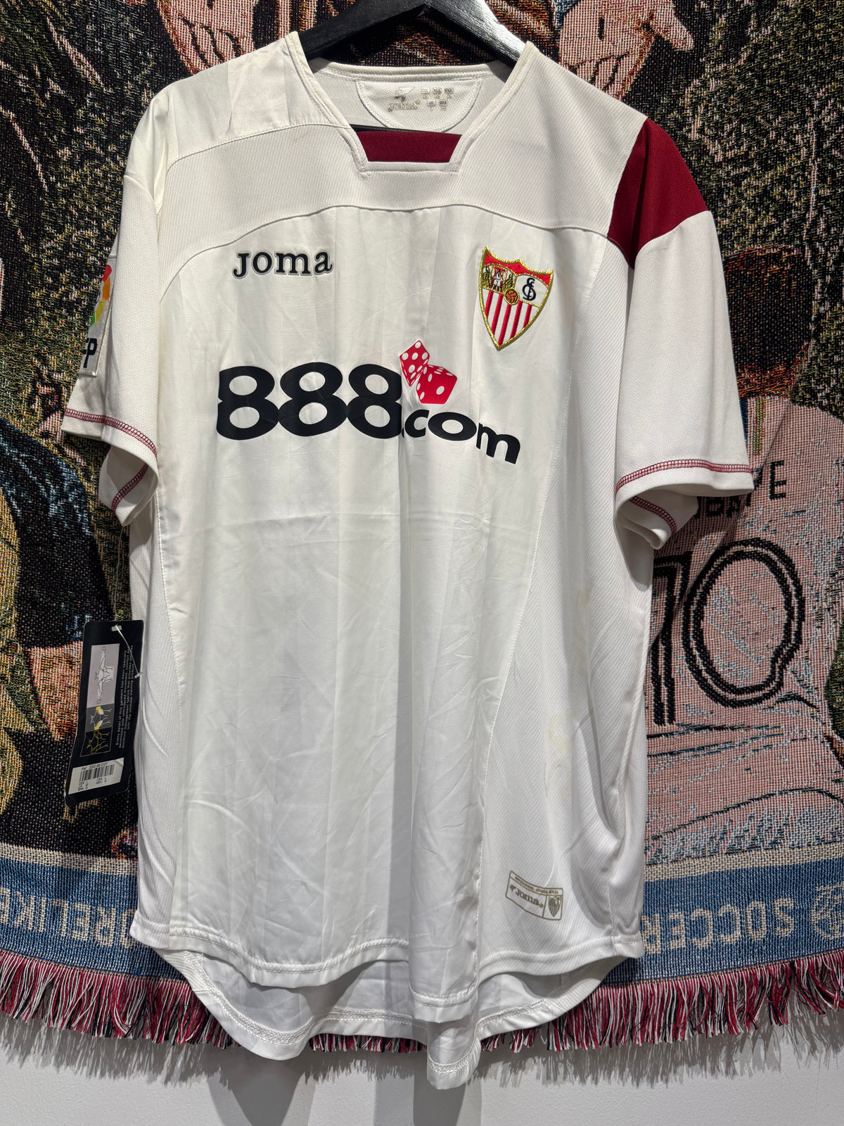 Sevilla 2007-08 Home Kit. (L/XL)