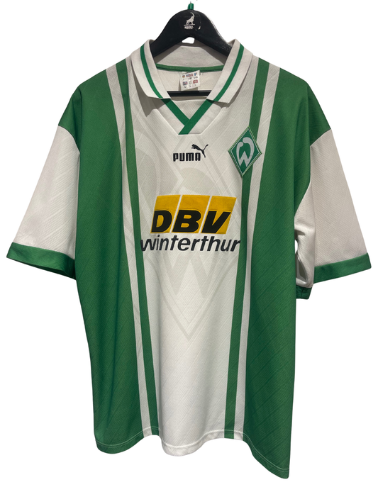 Werder Bremen 1996-97 Home Kit. (L).