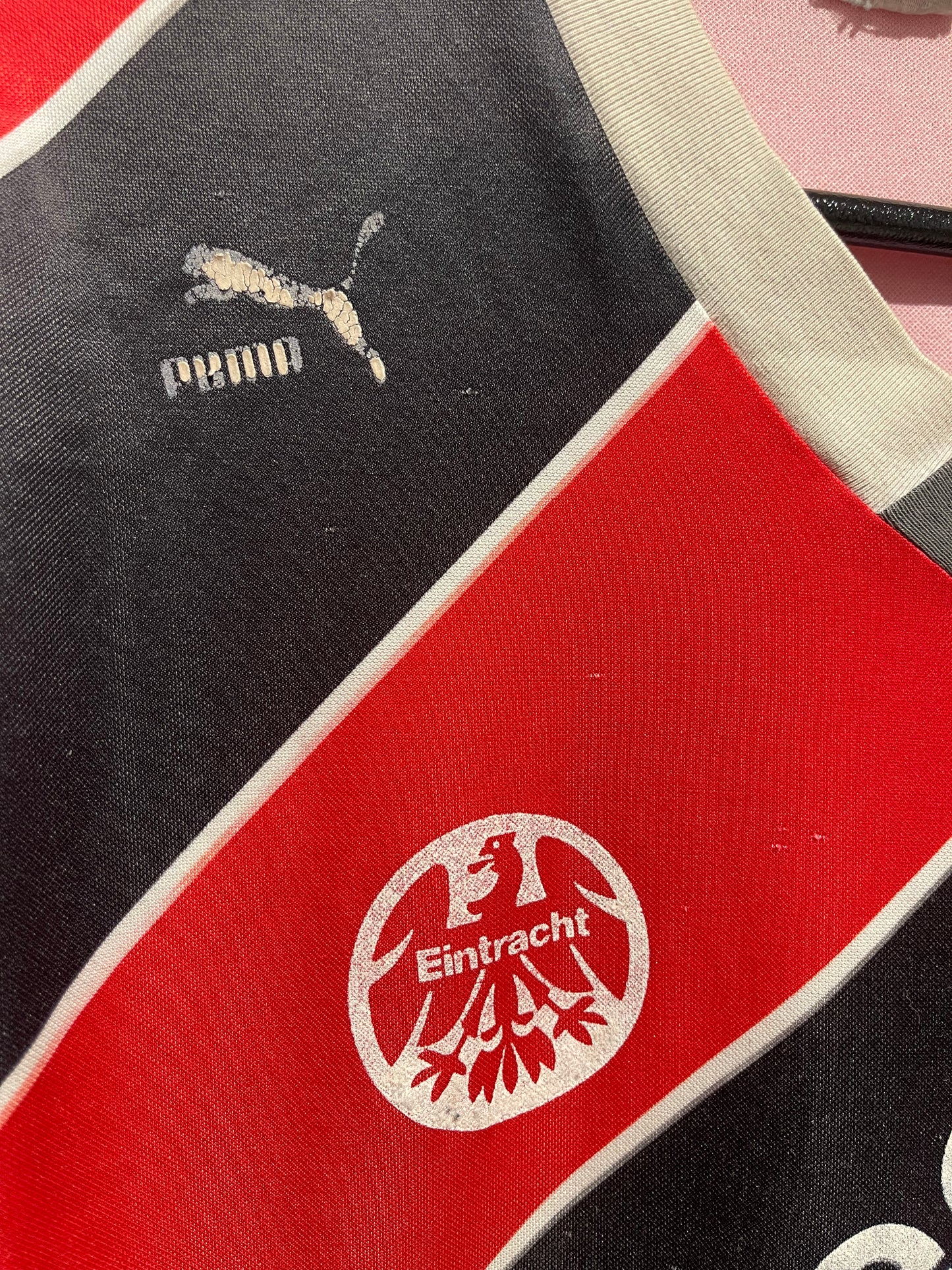 Eintracht Frankfurt 1987-89 Home Kit. #10 (S/M)