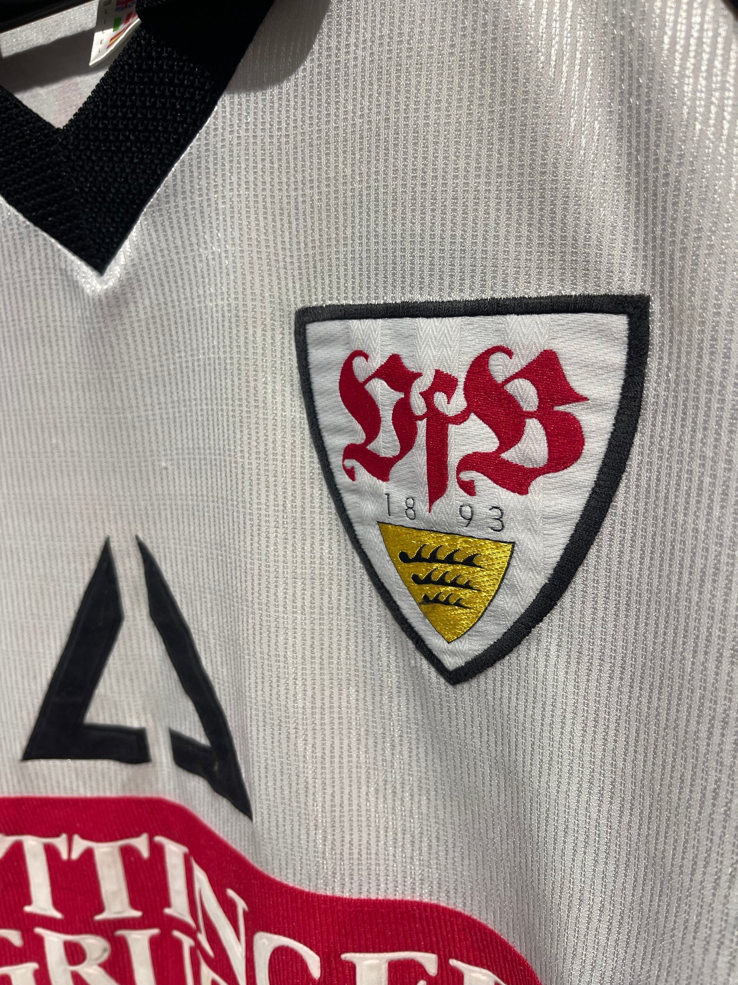 VfB Stuttgart 1998-99 Home Kit. #13 Adrian. (L)