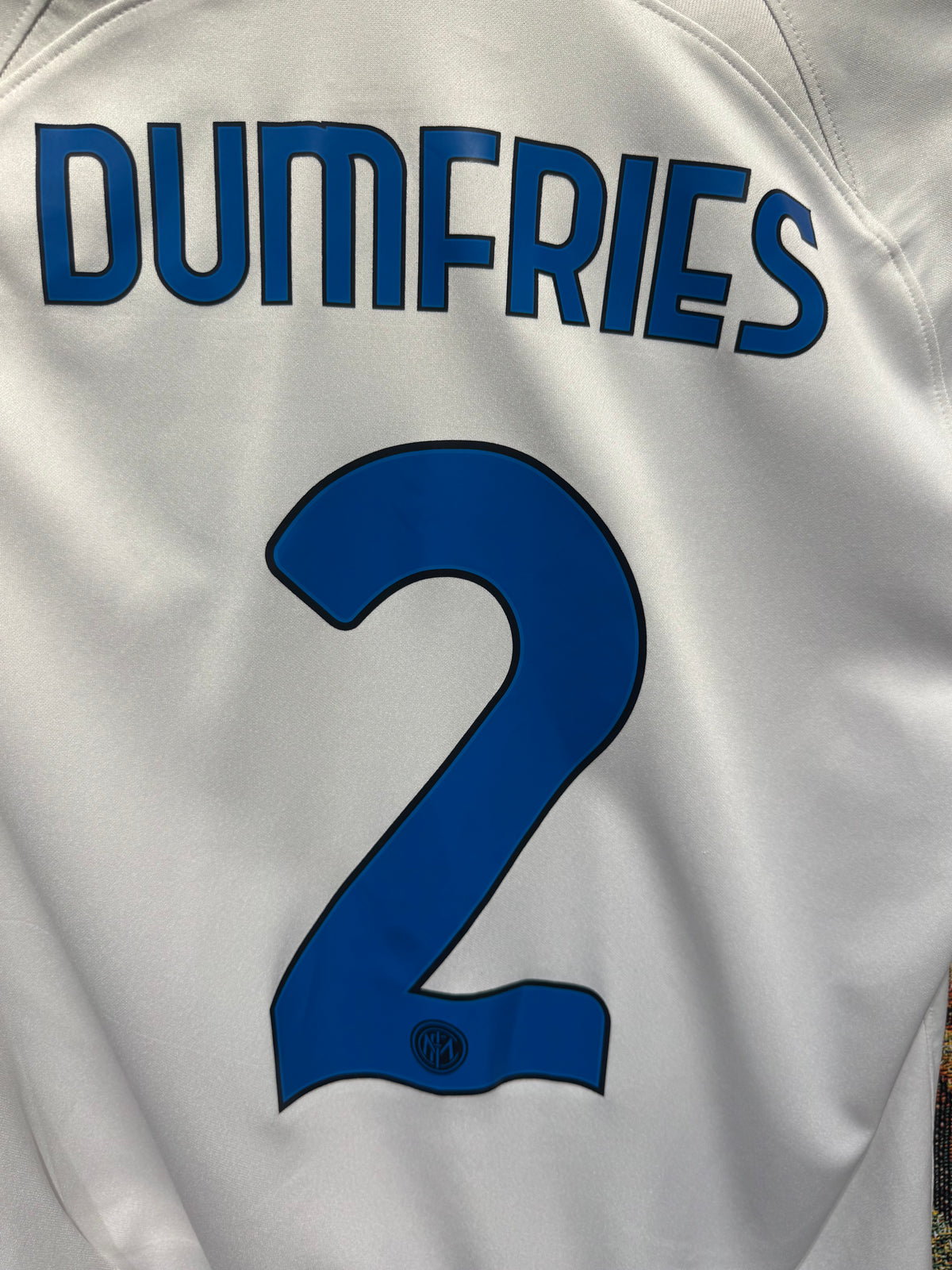Inter Milan 2023-24 Away Kit. #2 Dumfries. (M)
